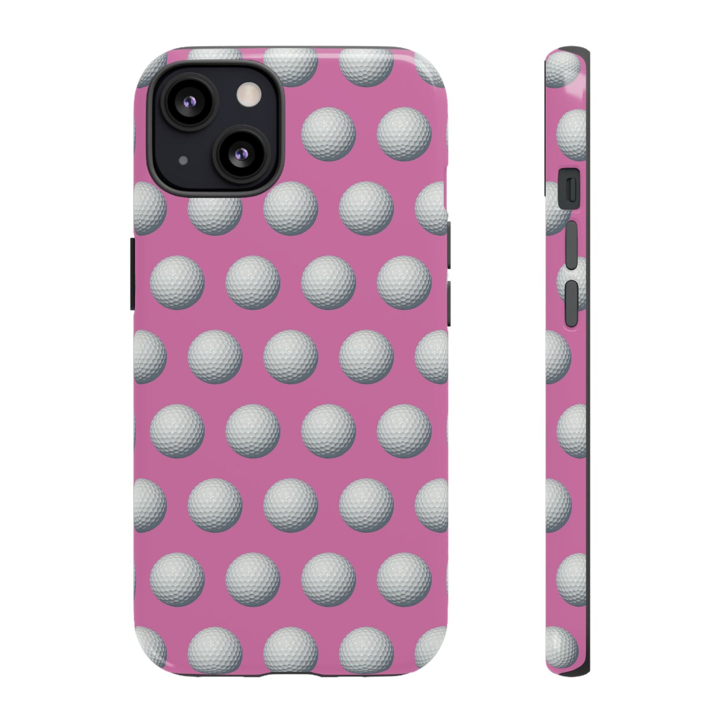 Golf Ball Phone Case Pink