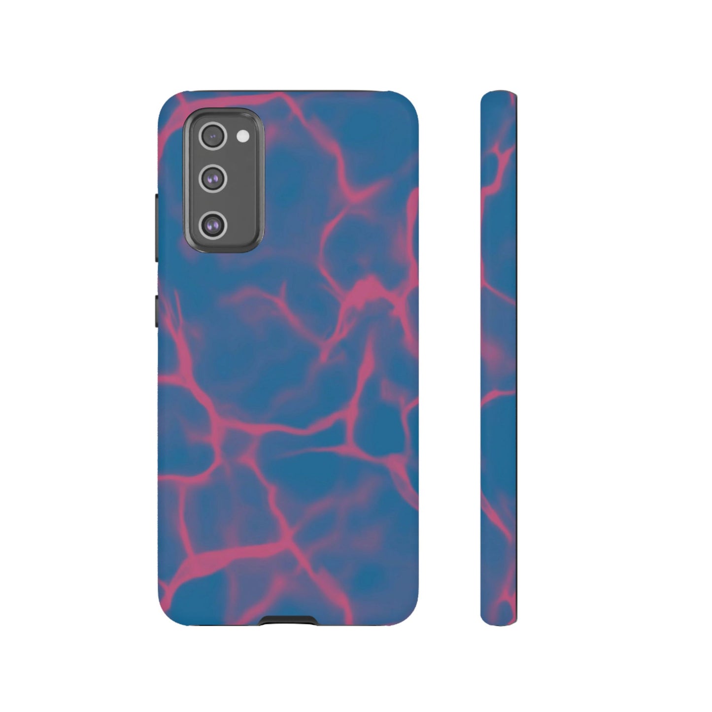 Marble Phone Case Blue Pink