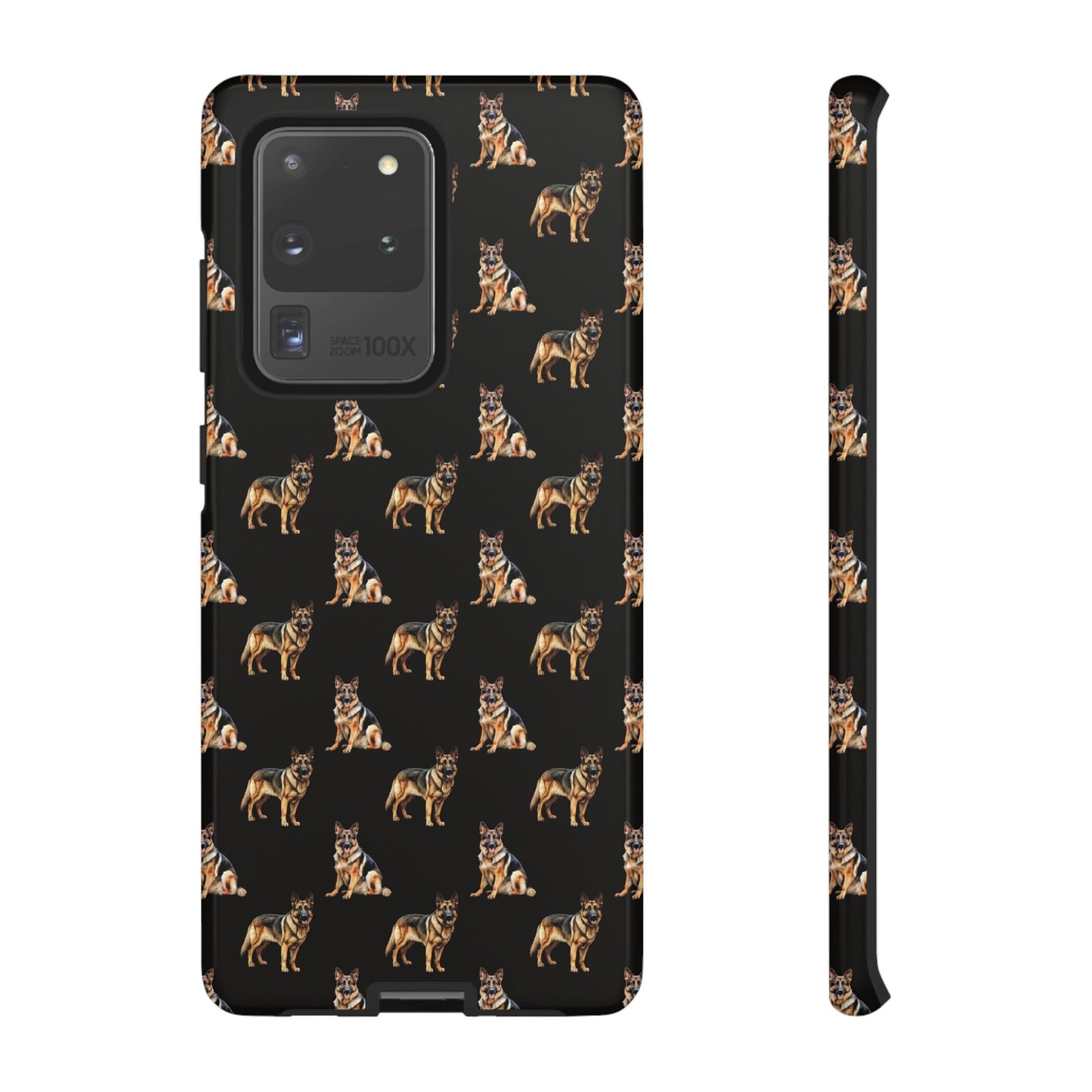 German Shepherd Phone Case Black