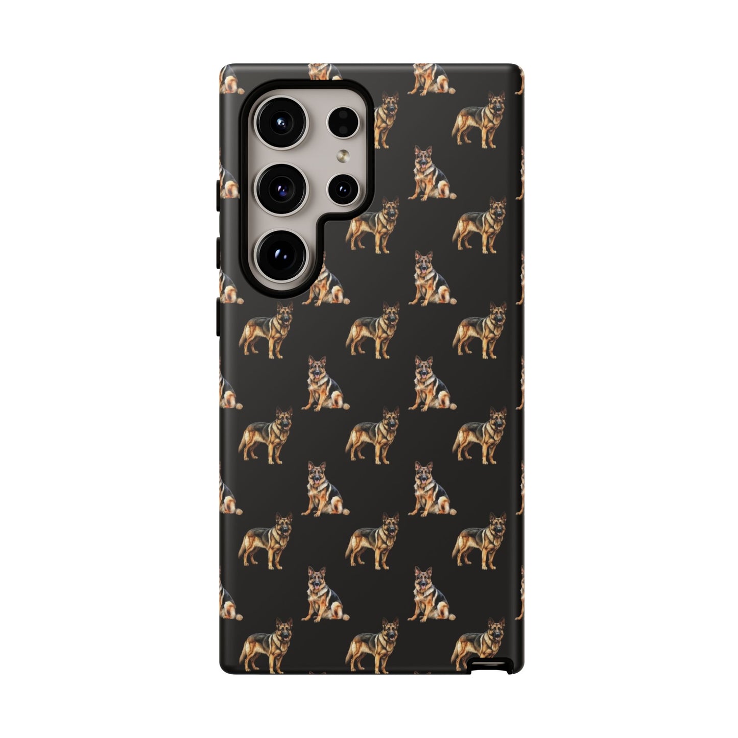 German Shepherd Phone Case Black