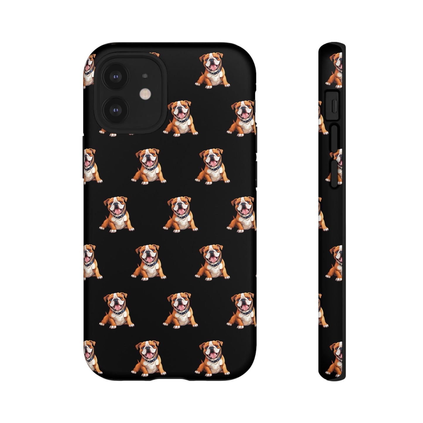 Bulldog Phone Case Black