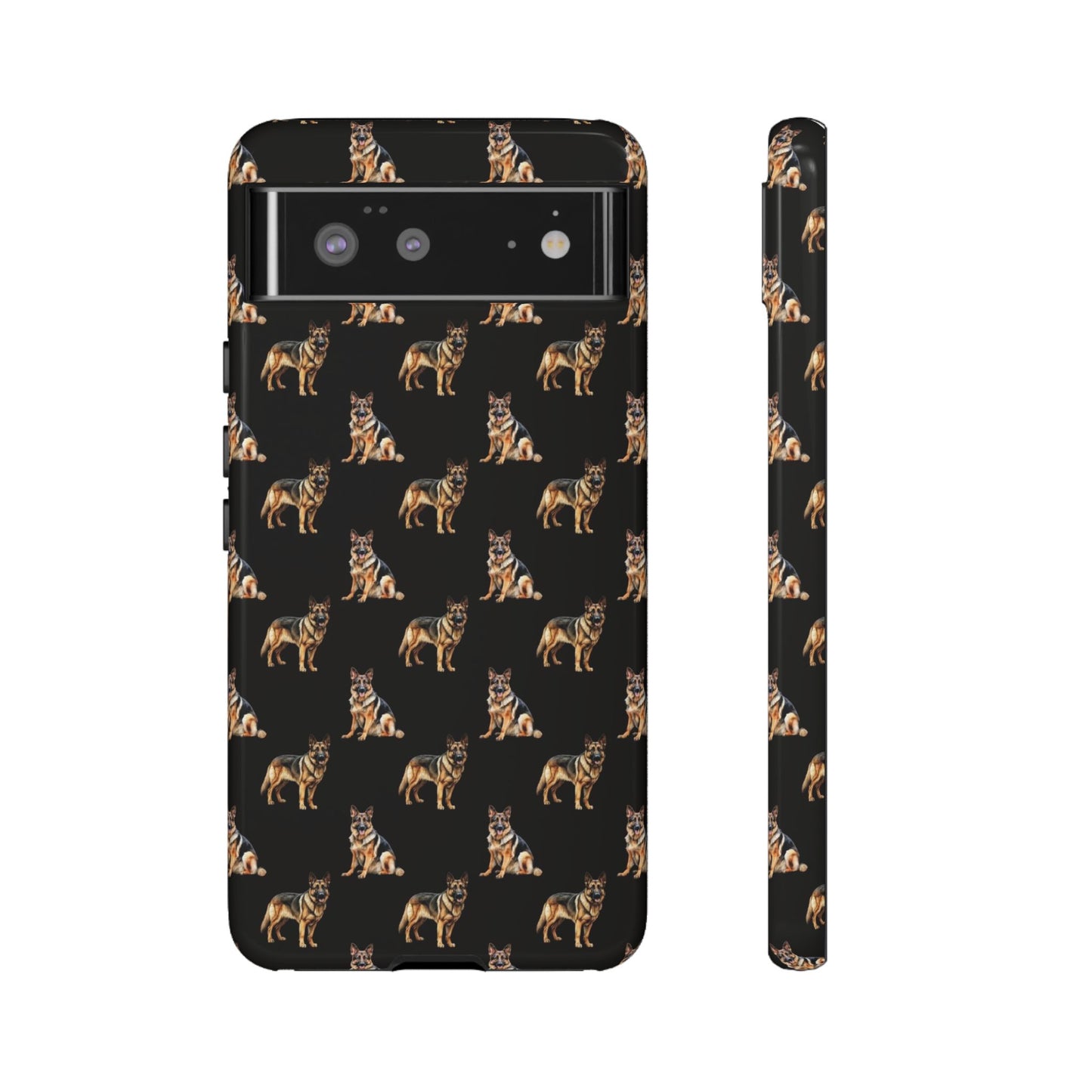 German Shepherd Phone Case Black