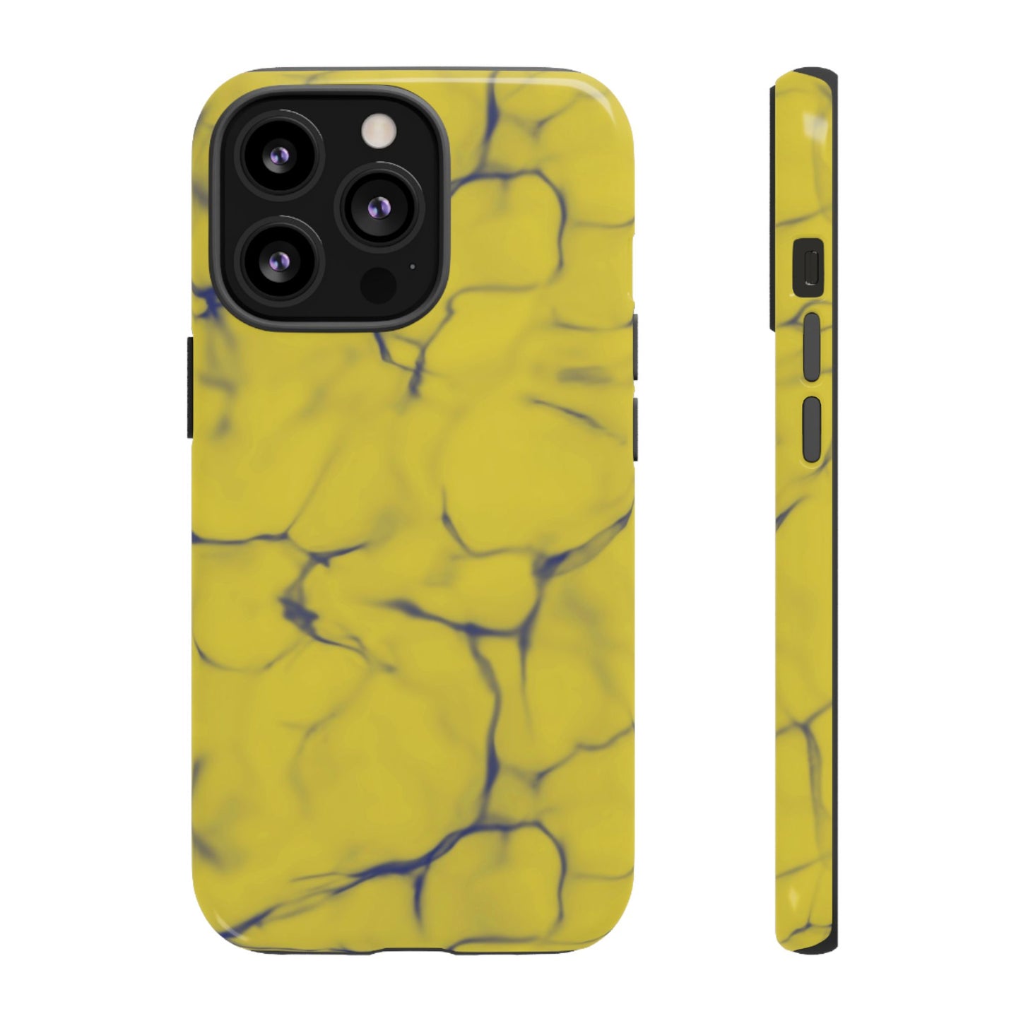 Marble Phone Case Yellow