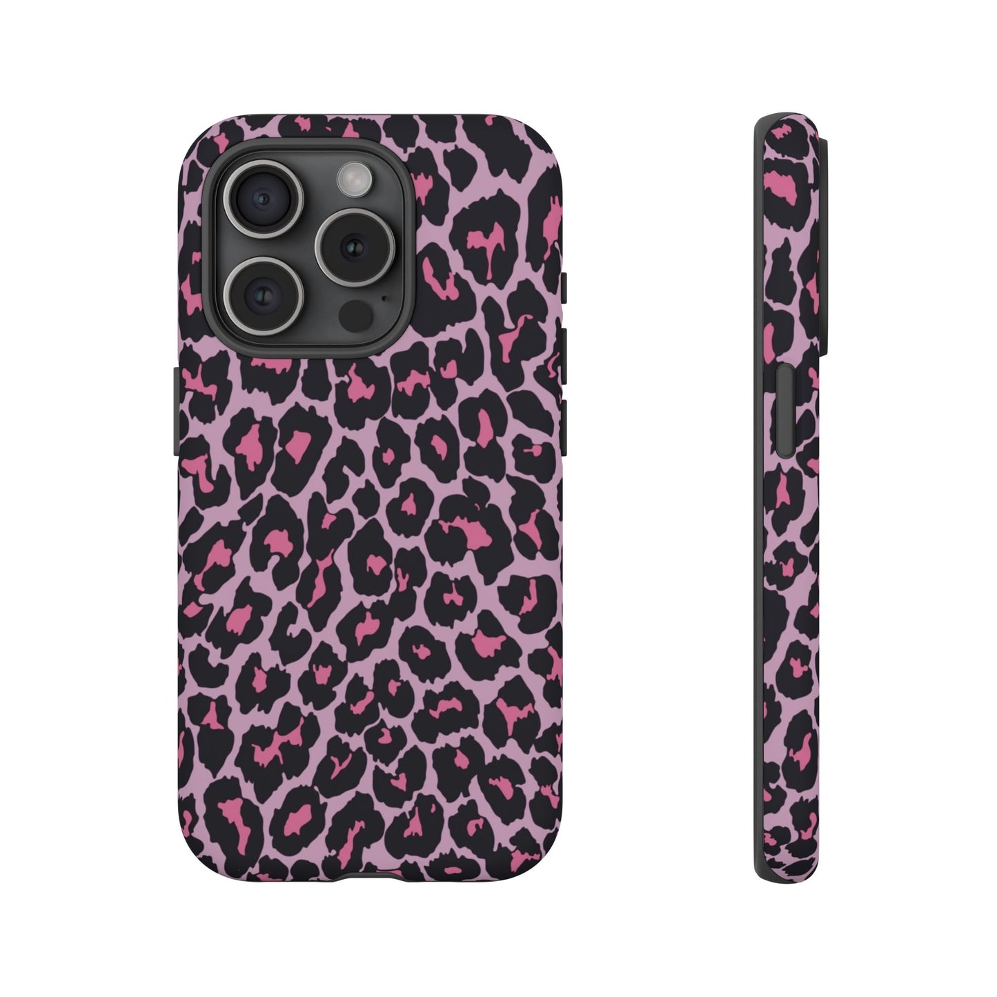 Leopard Print Phone Case Pink