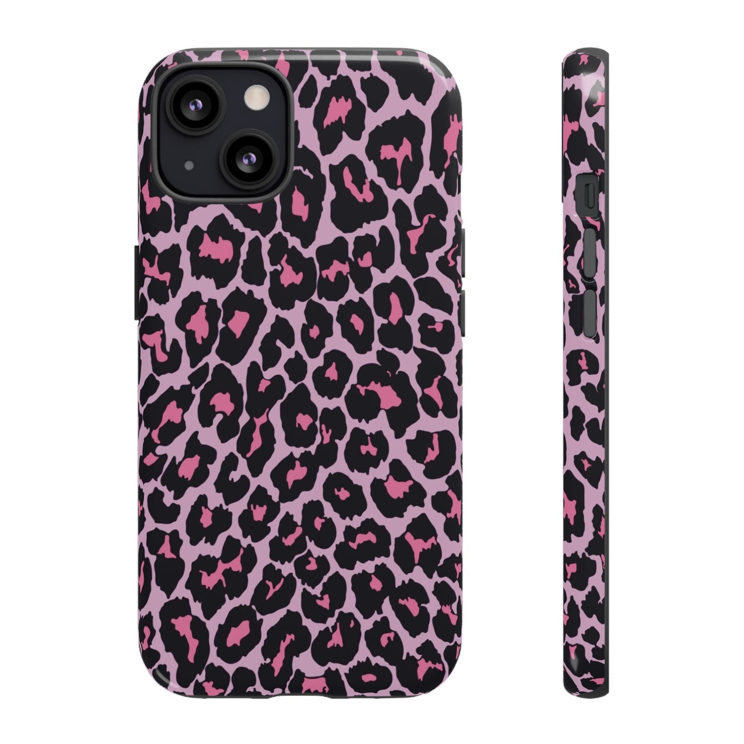 Leopard Print Phone Case Pink