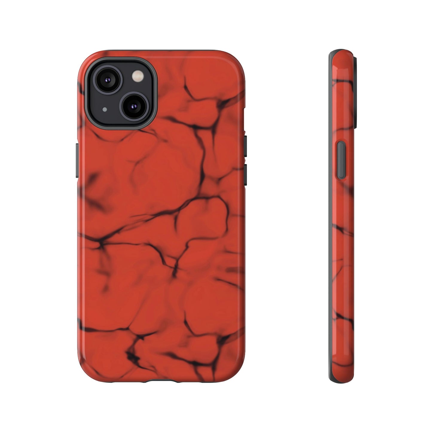 Marble Phone Case Red