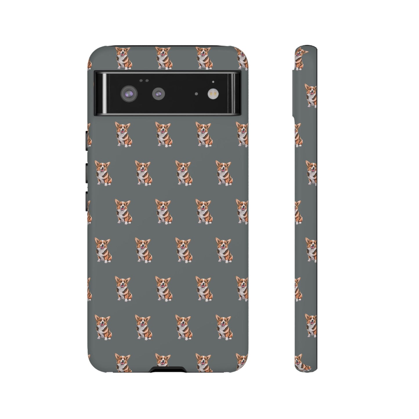 Corgi Phone Case Gray