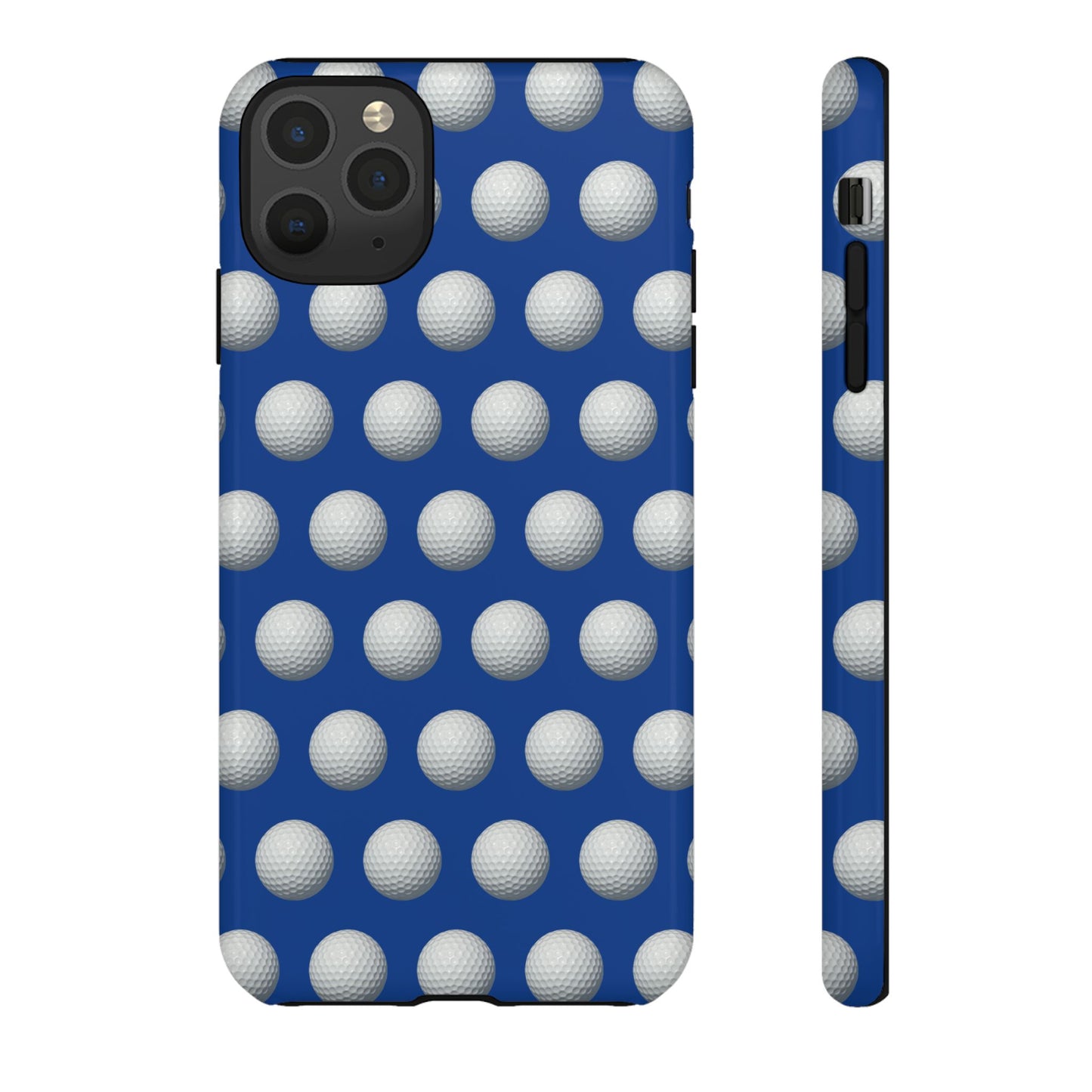 Golf Ball Phone Case Blue