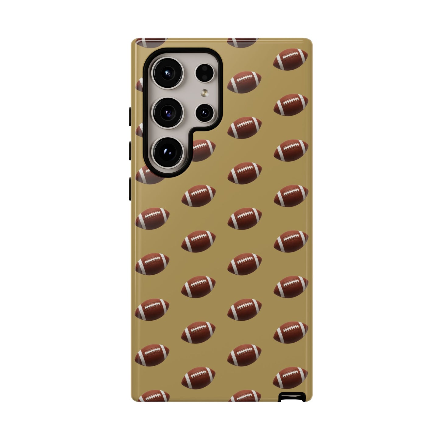 Football Phone Case Gold