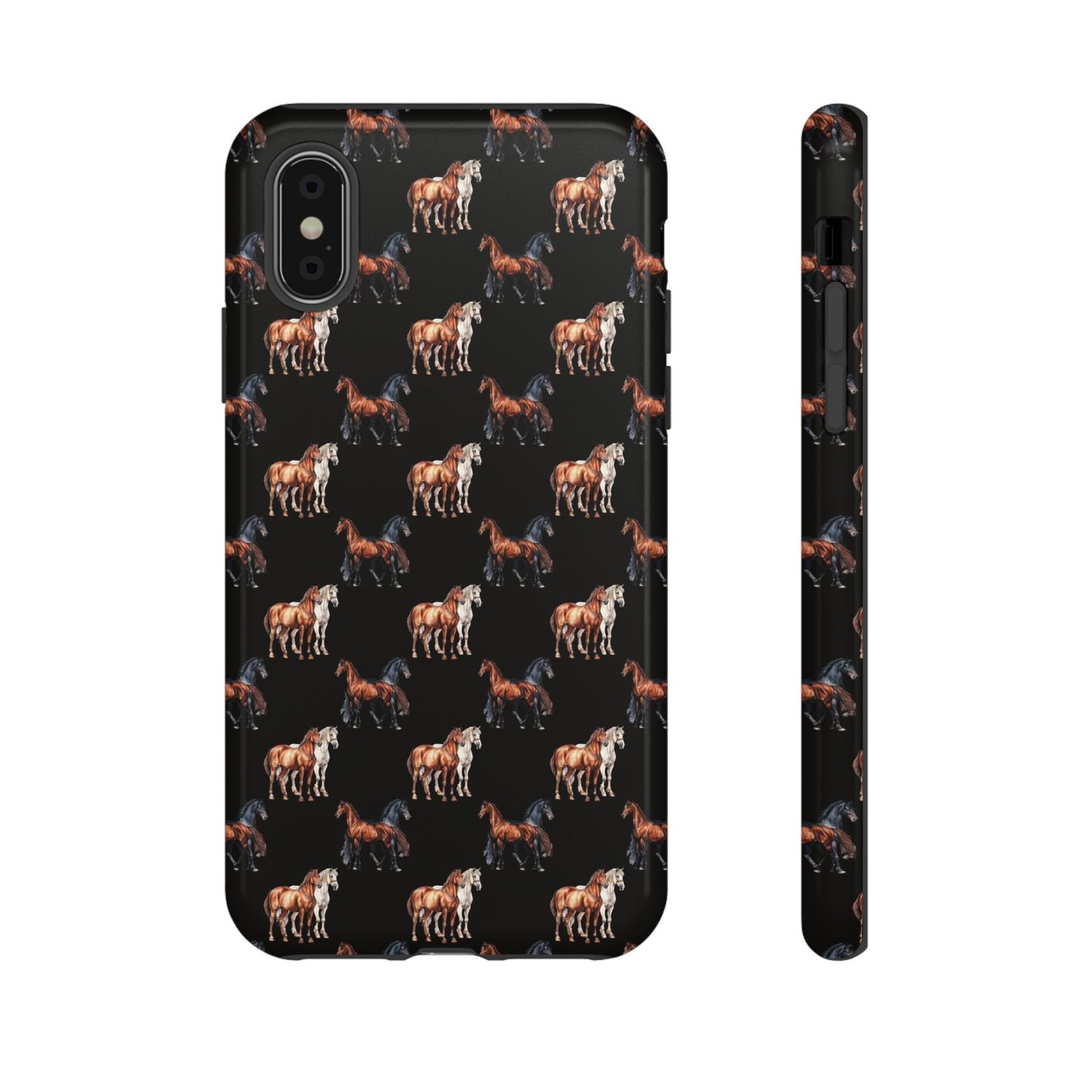 Horse Phone Case Black