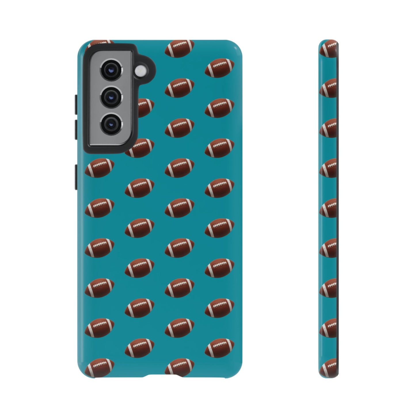 Football Phone Case Teal