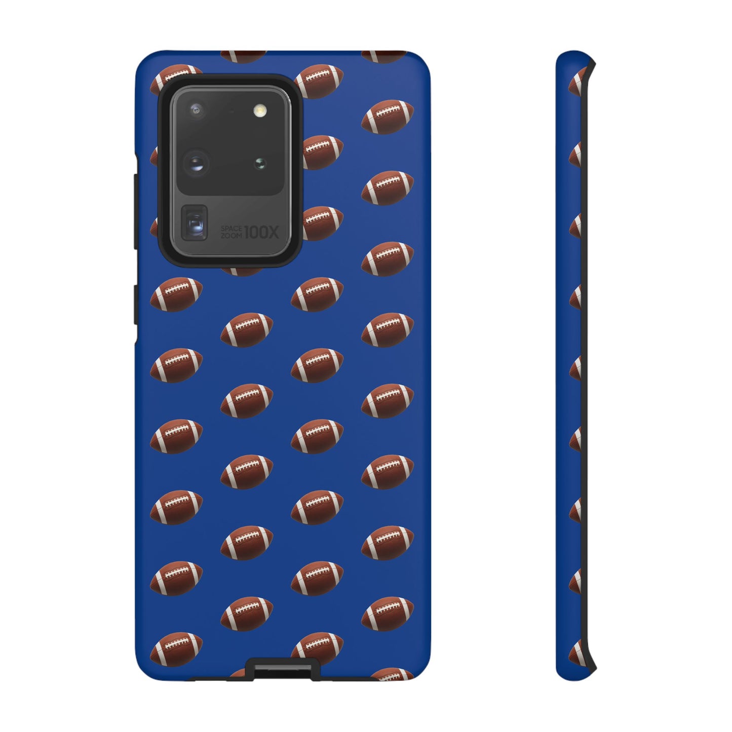 Football Phone Case Blue