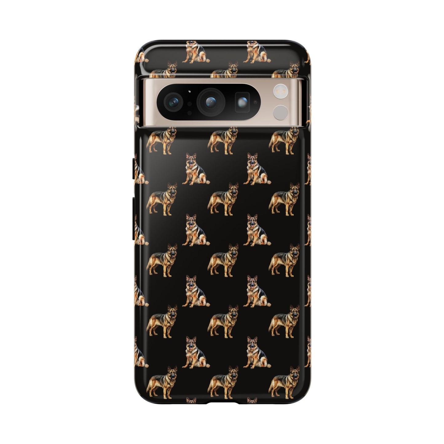 German Shepherd Phone Case Black