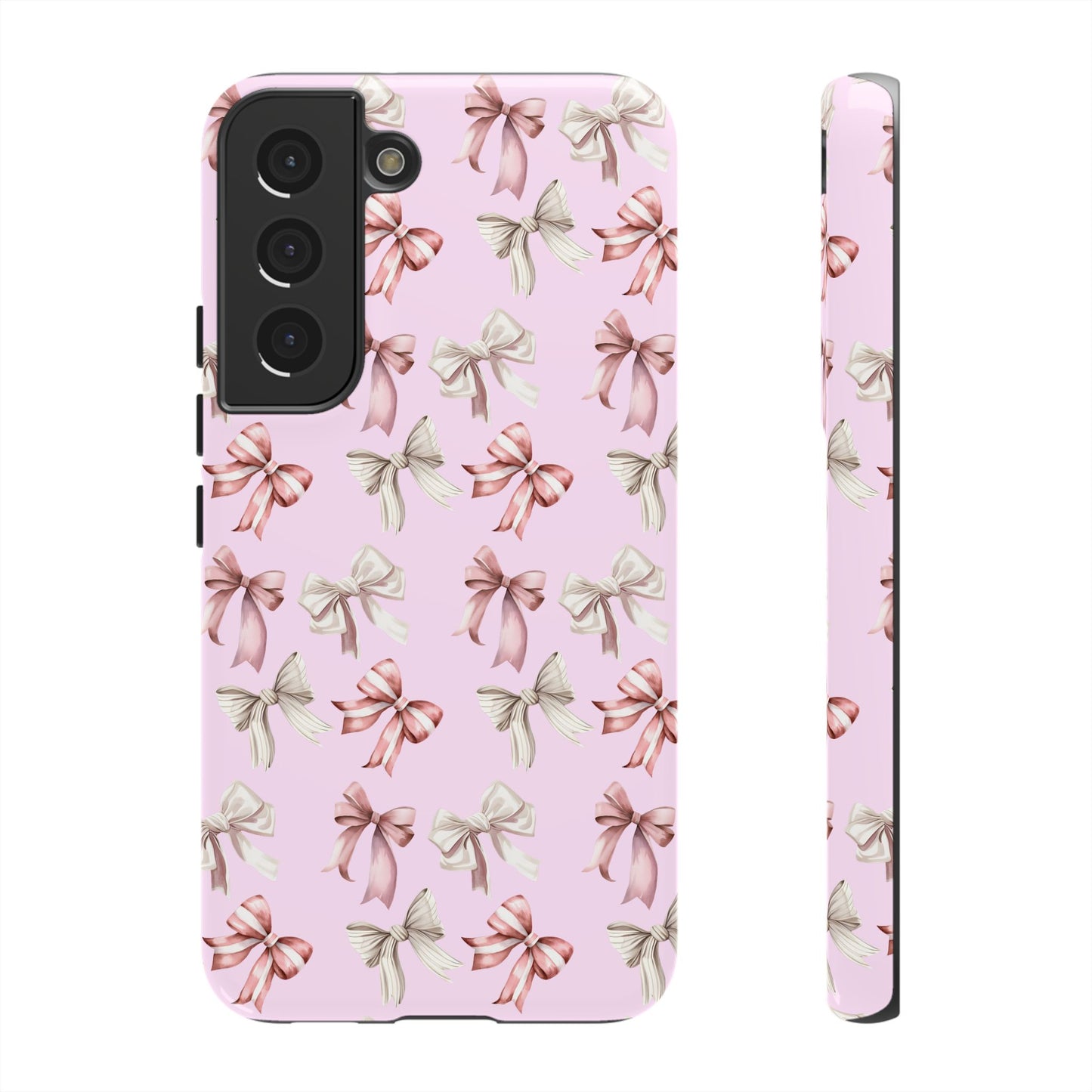 Bow Phone Case Pale Pink