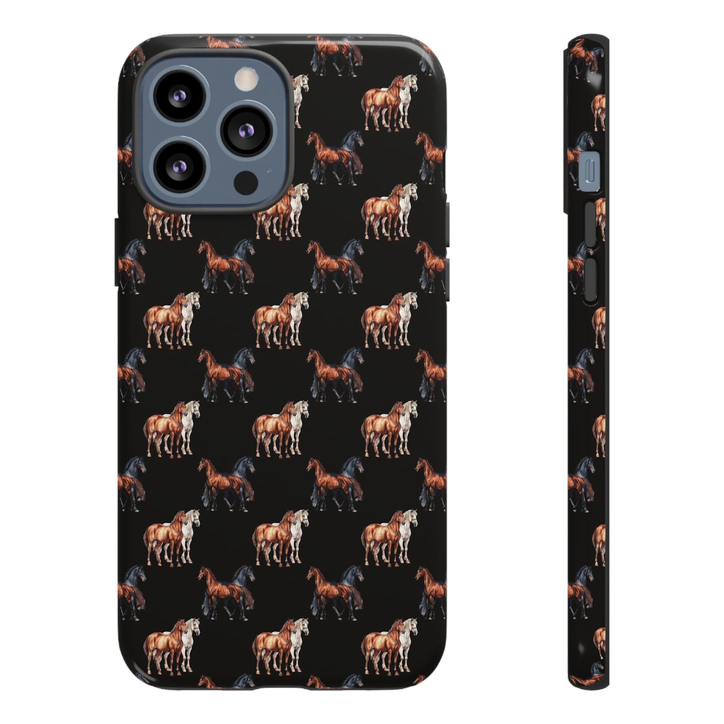 Horse Phone Case Black