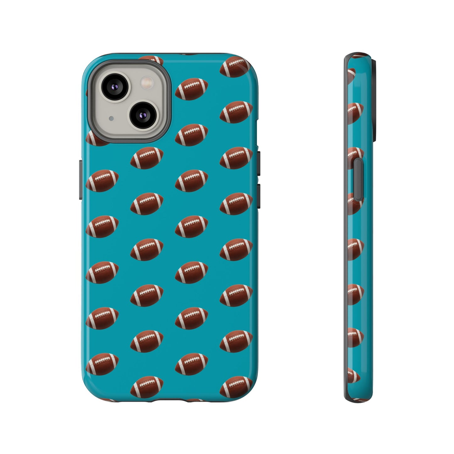 Football Phone Case Teal