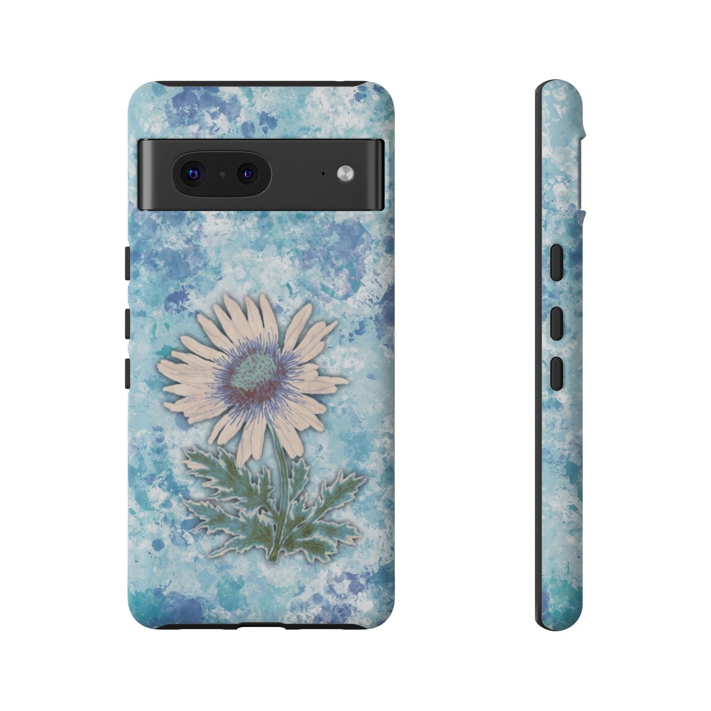 Daisy Phone Case Blue