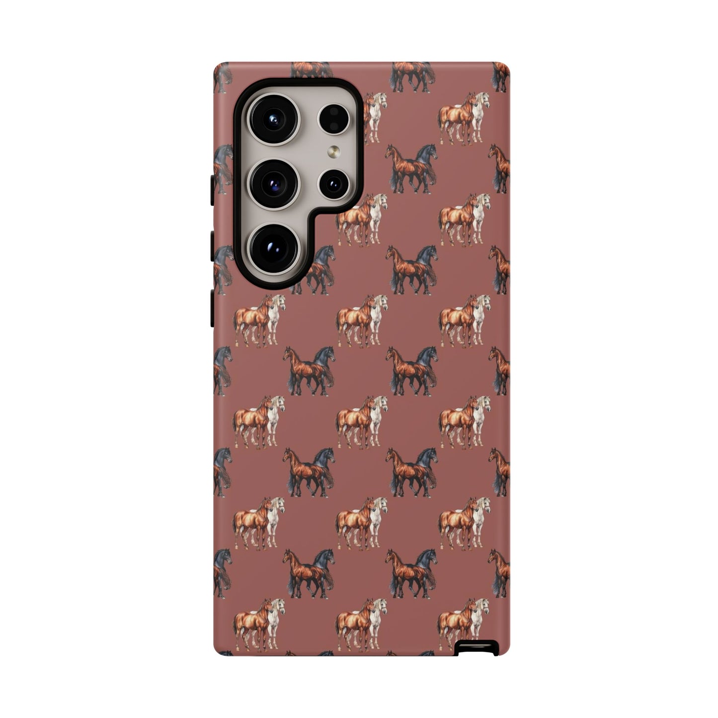 Horse Phone Case Brown