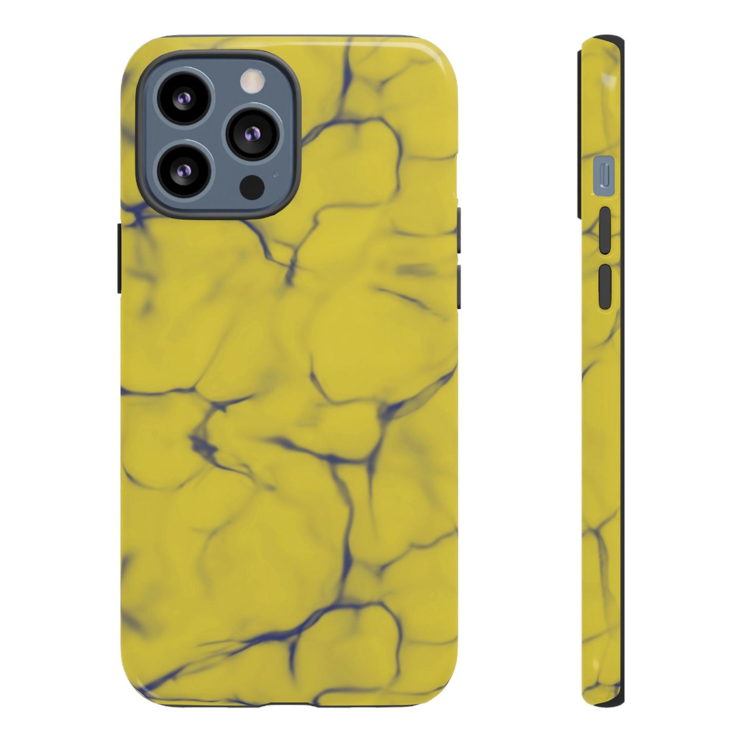 Marble Phone Case Yellow