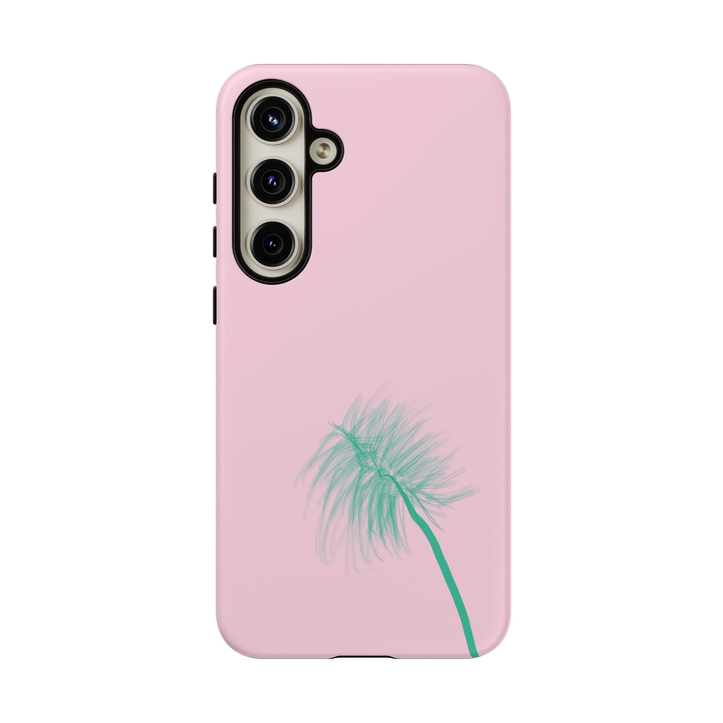 Dandelion Blowball Phone Case Pink