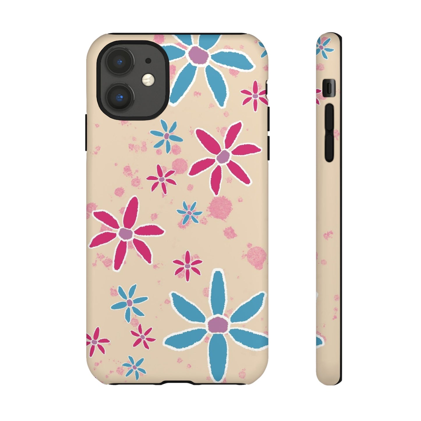 Flower Phone Case Cream