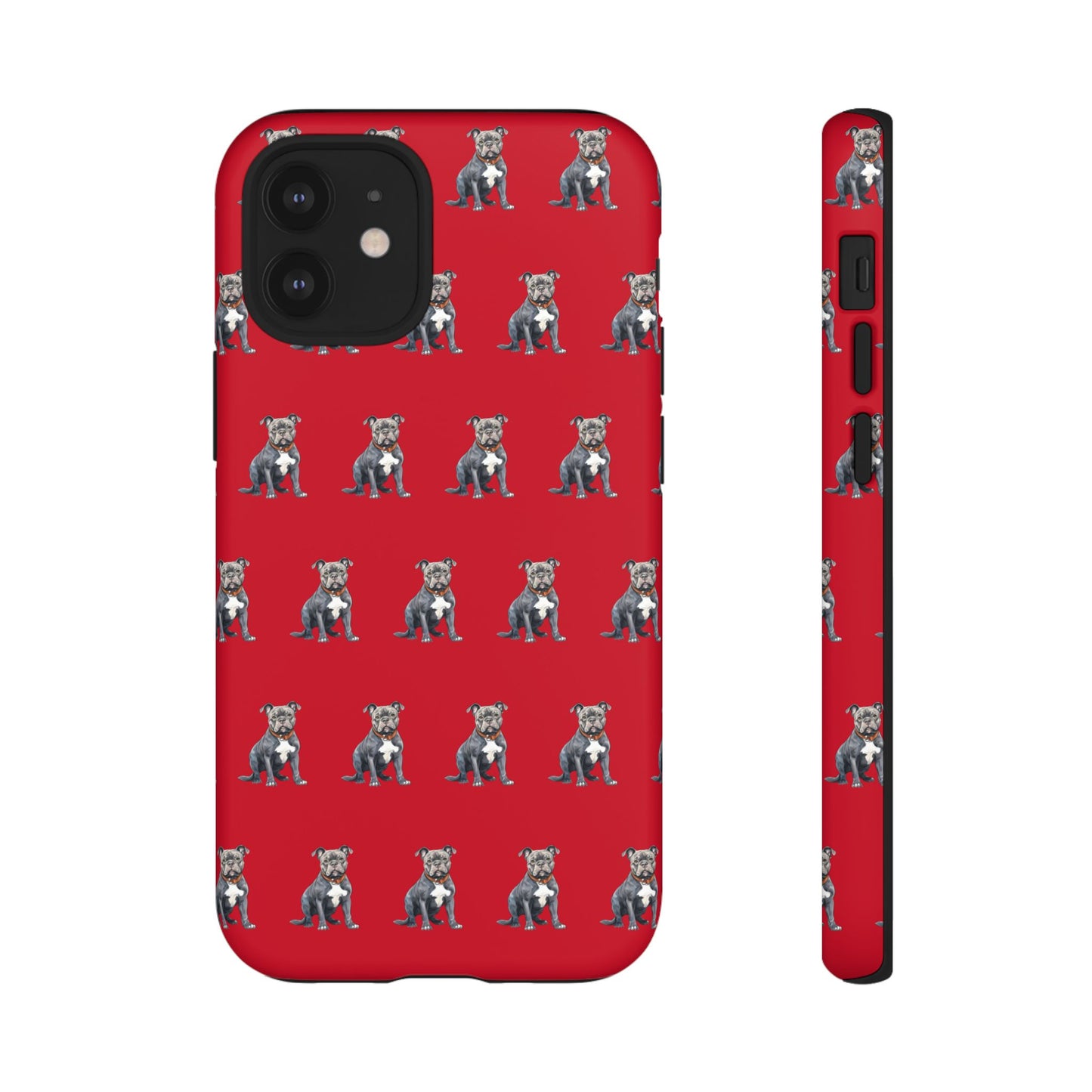 Pitbull Phone Case Red