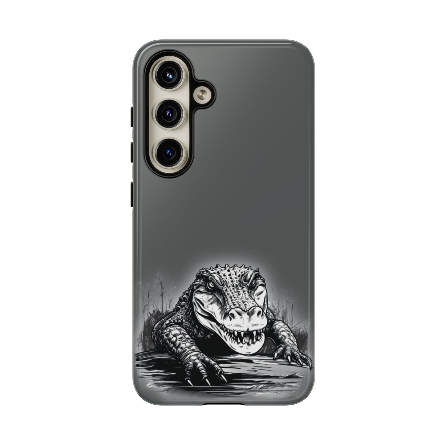 Gator Phone Case Gray