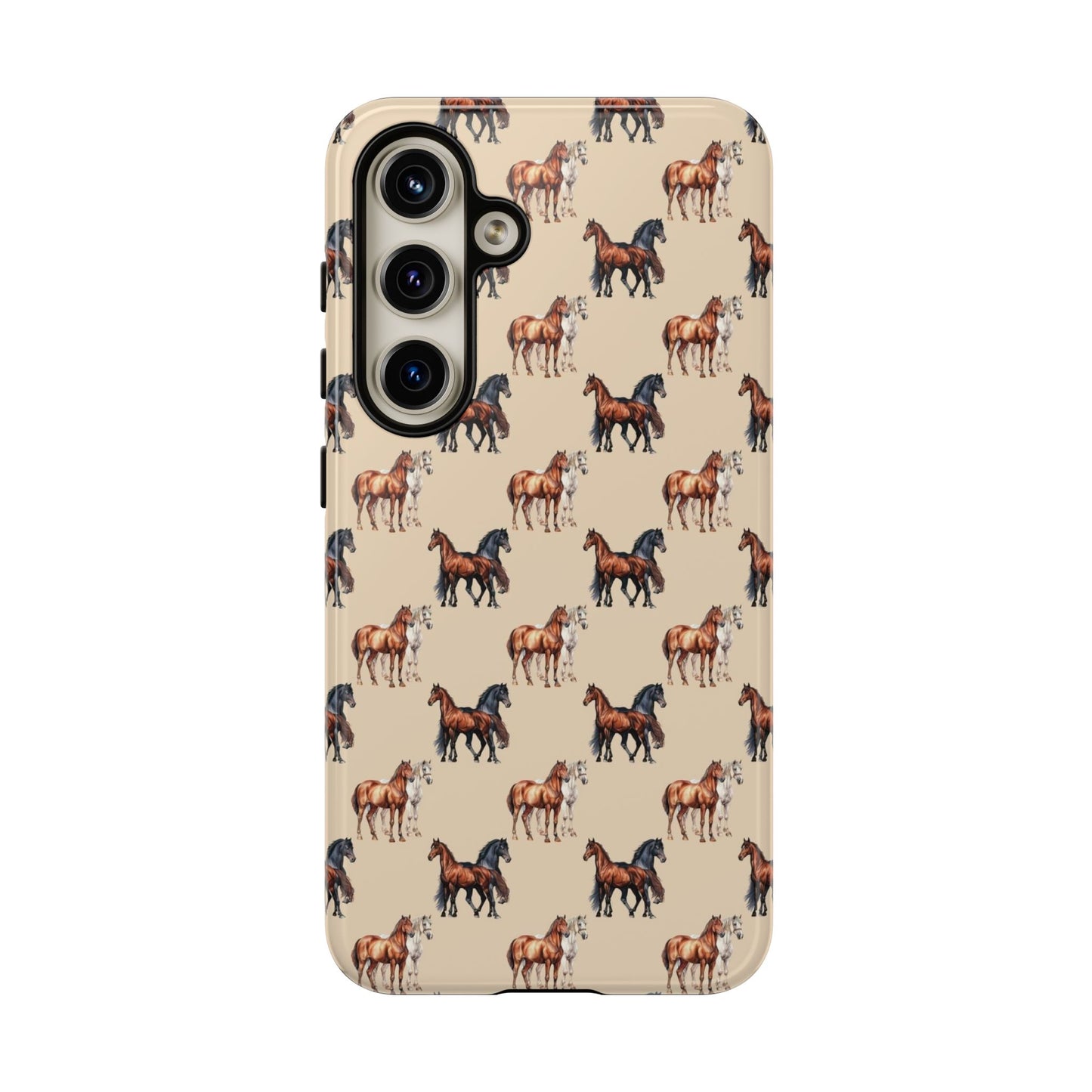 Horse Phone Case Cream