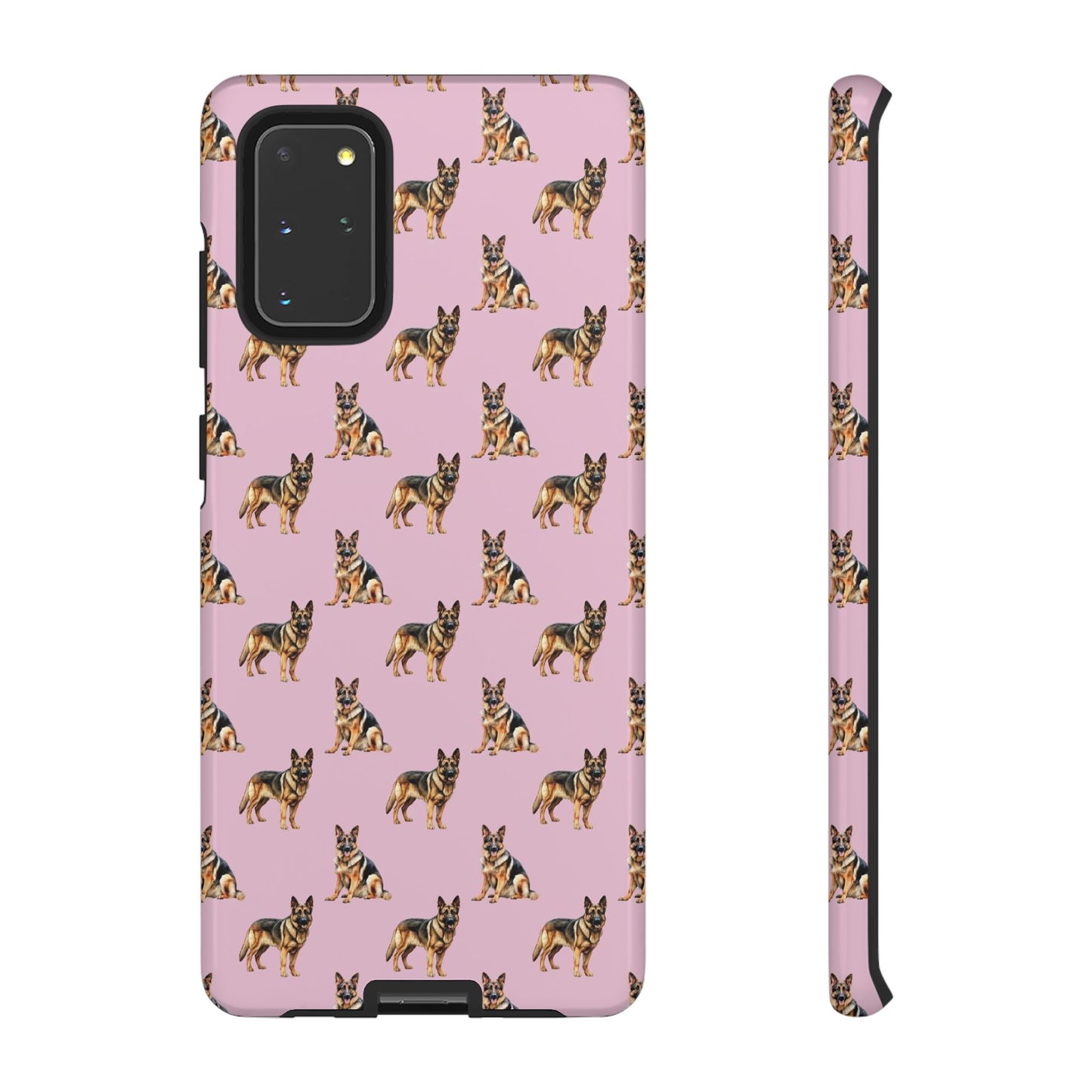 German Shepherd Phone Case Pink