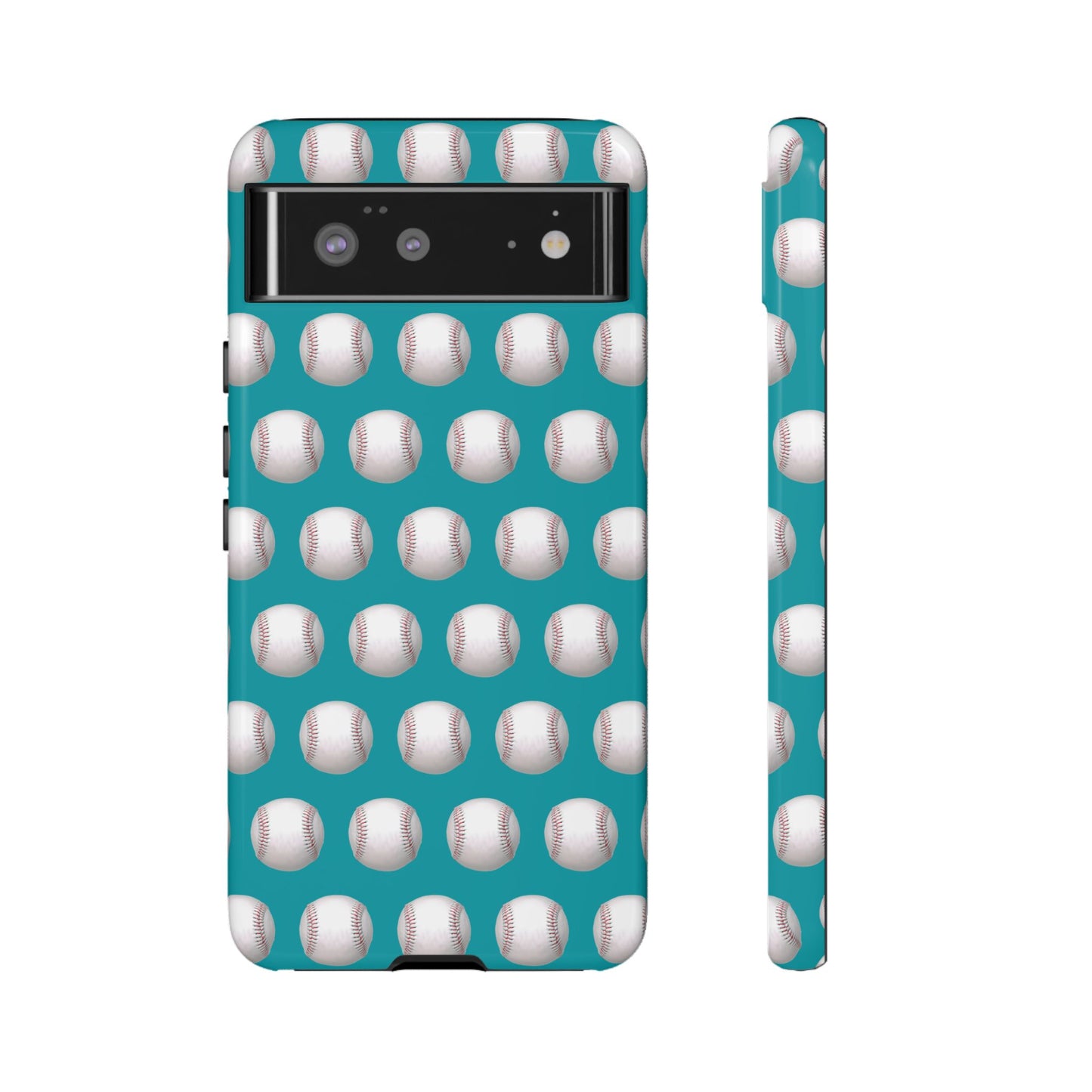 Baseball Phone Case Teal