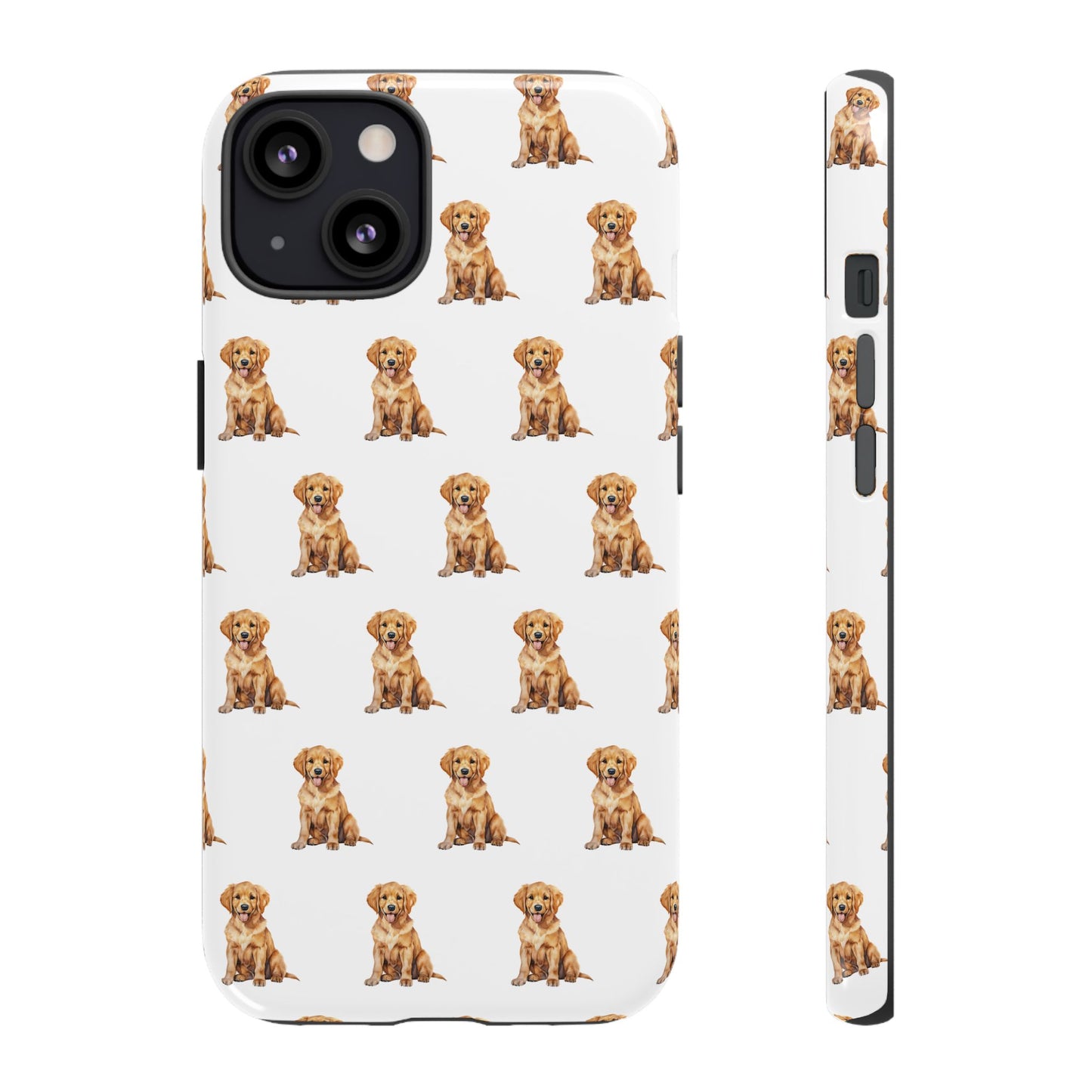 Golden Retriever Phone Case White