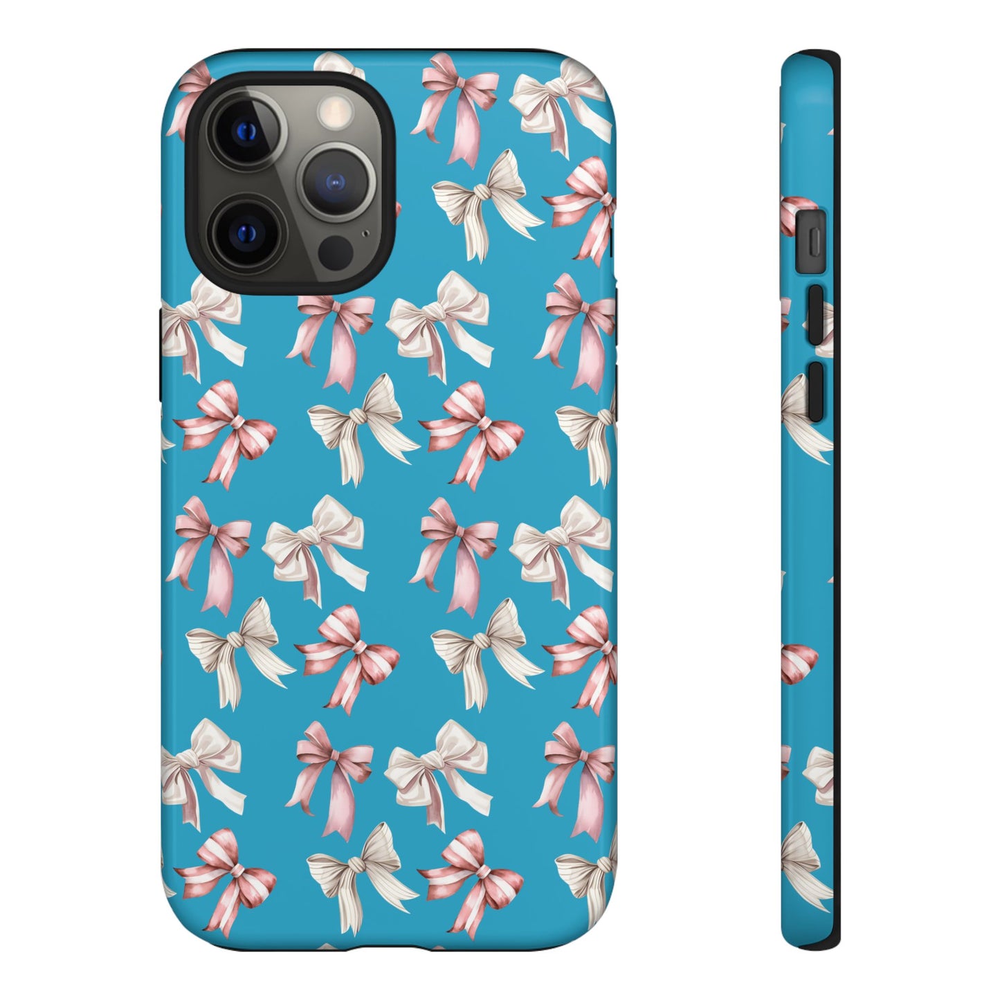 Bow Phone Case Turquoise