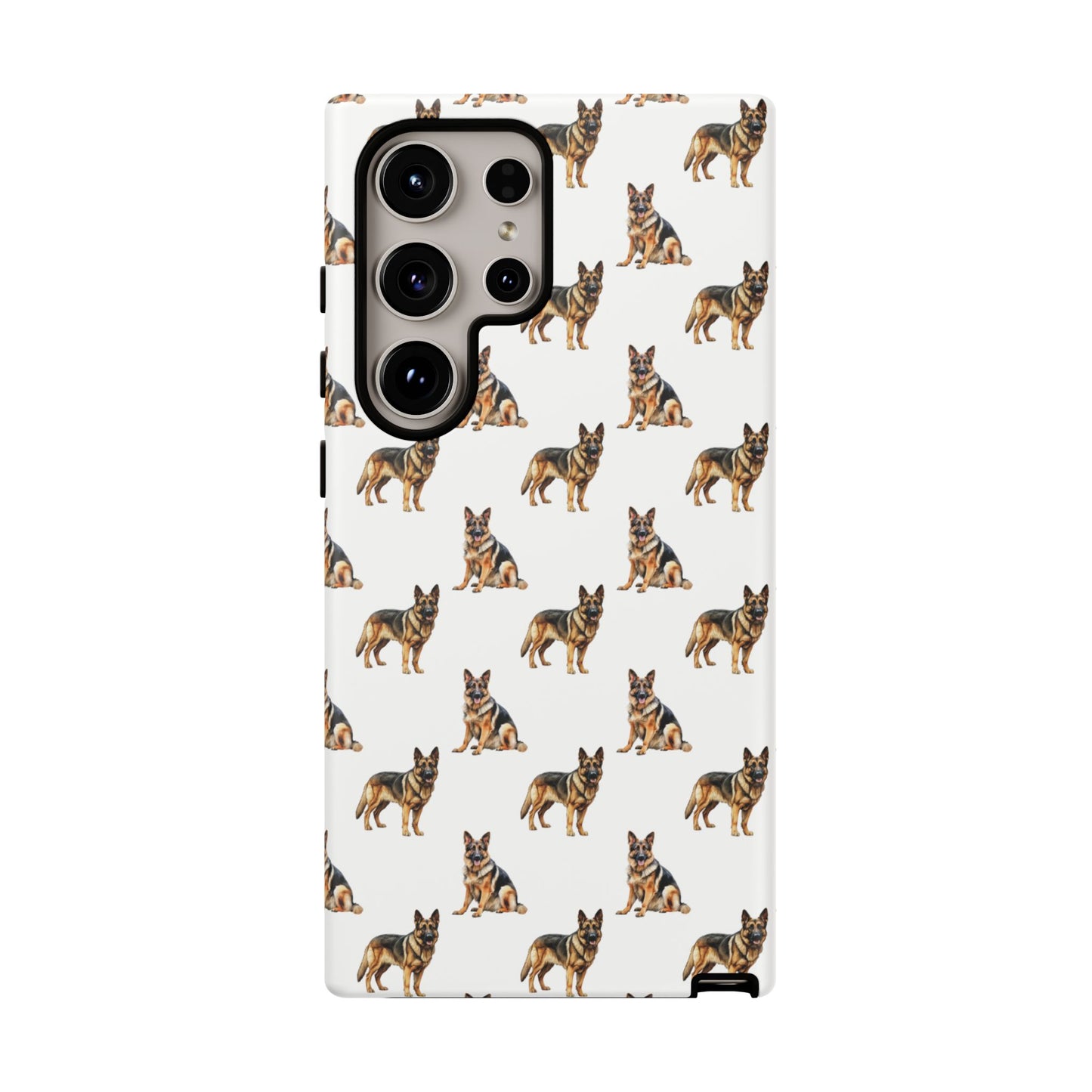 German Shepherd Phone Case White