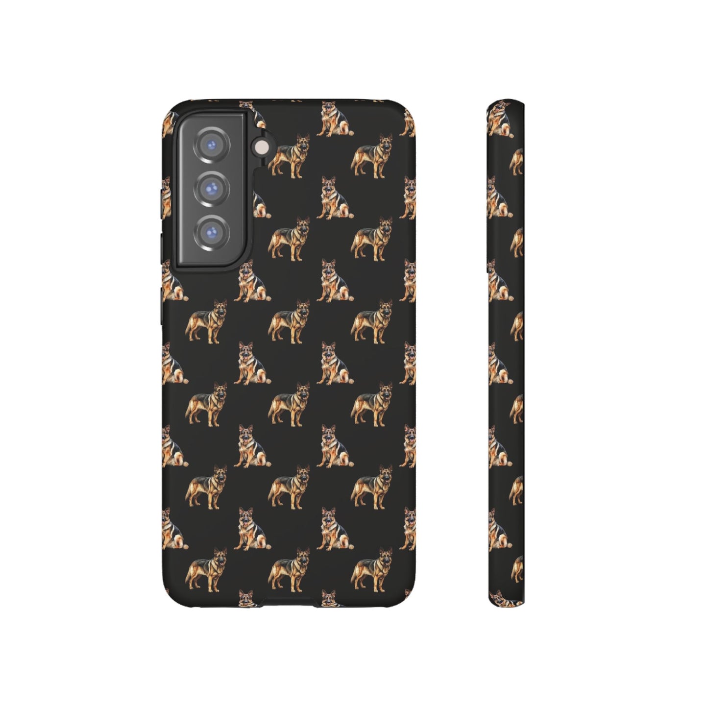 German Shepherd Phone Case Black