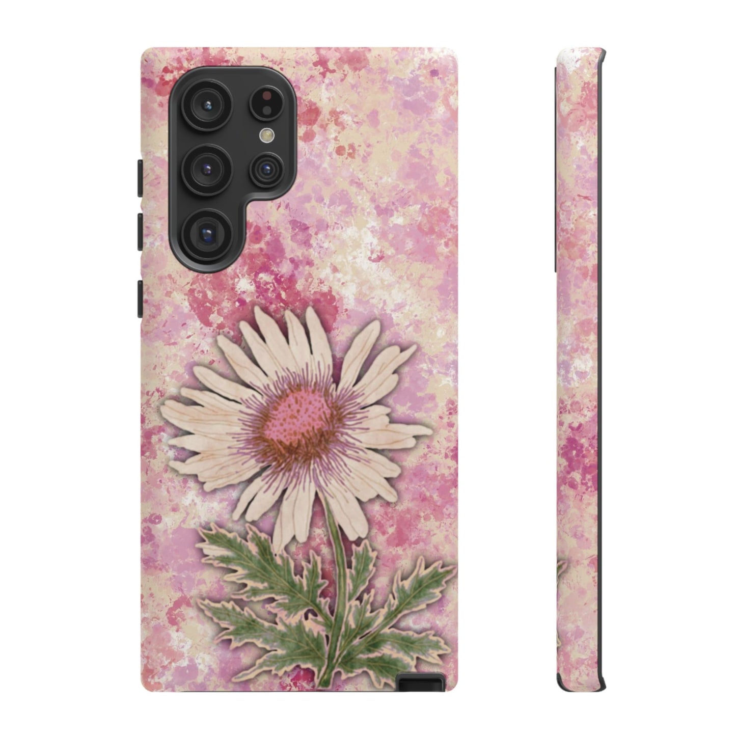 Daisy Phone Case Pink