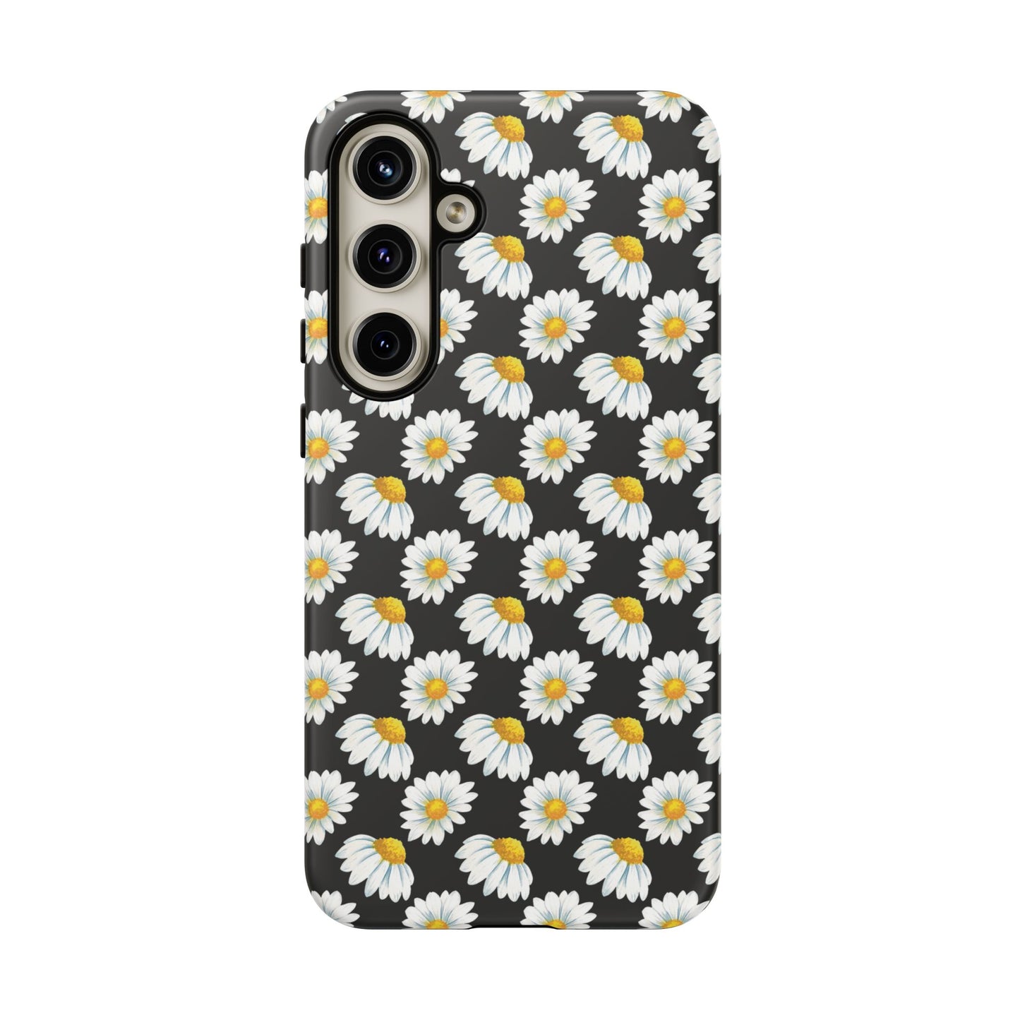 Daisy Phone Case Black