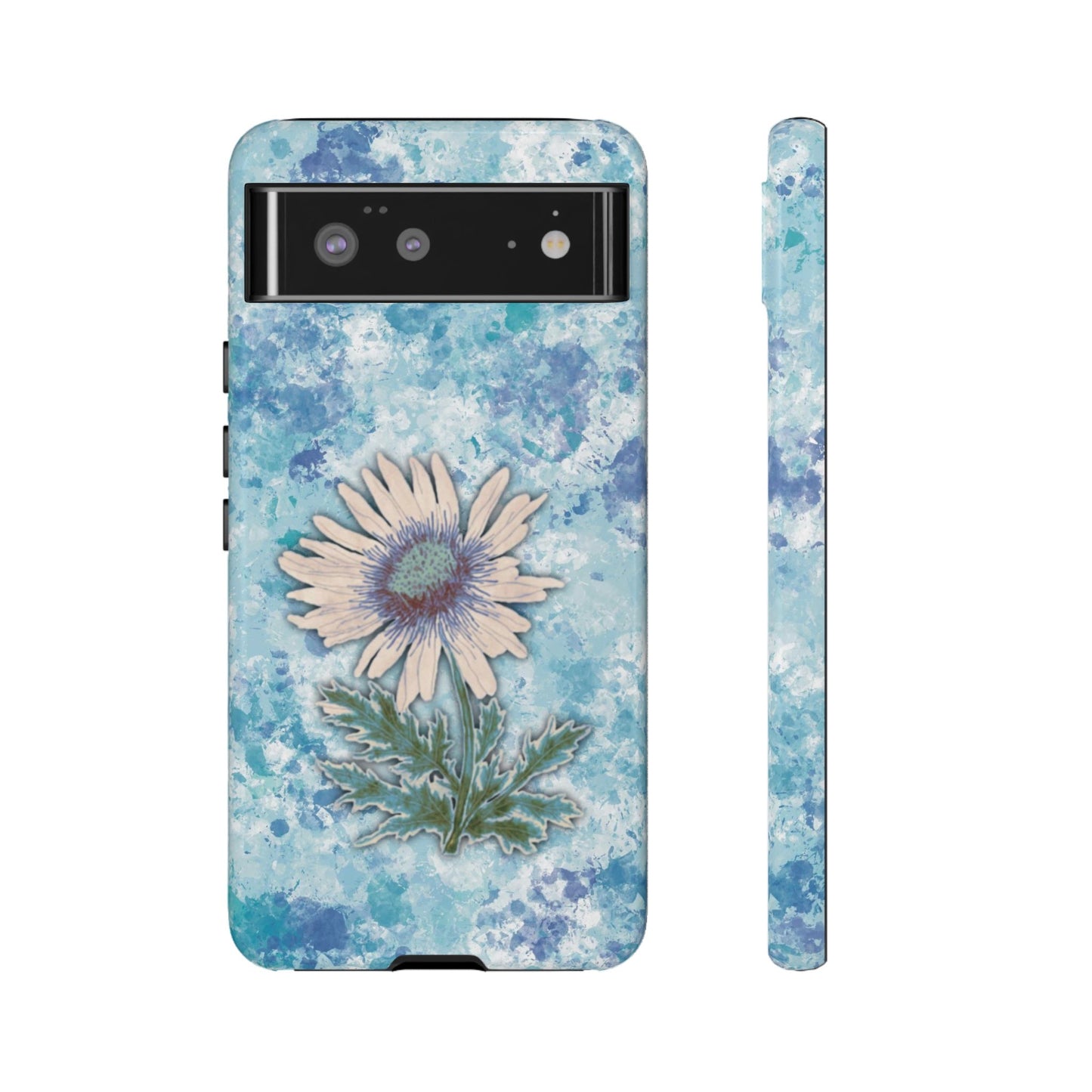 Daisy Phone Case Blue