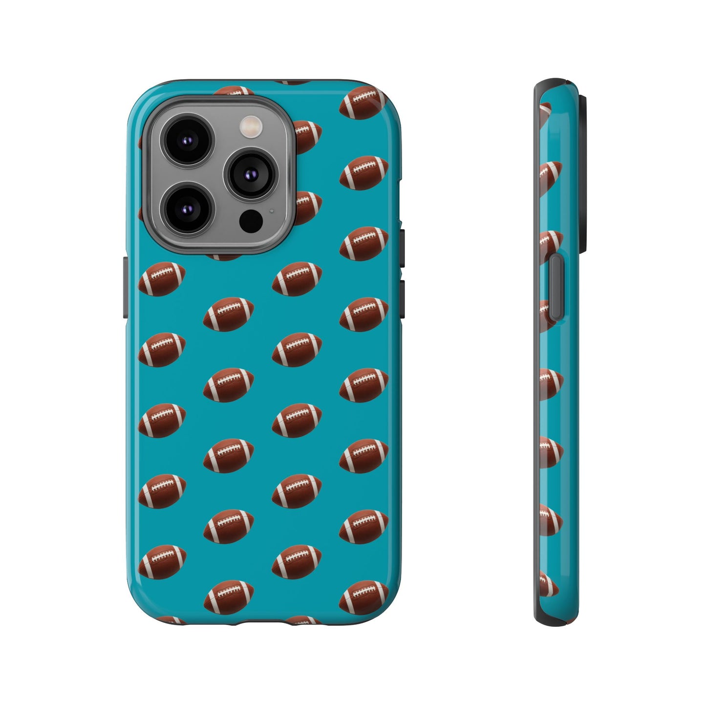 Football Phone Case Teal