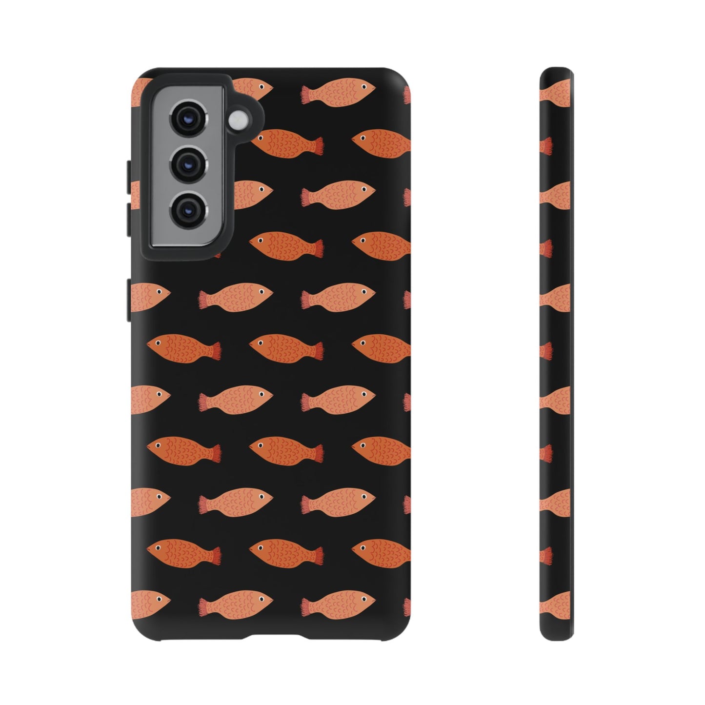 Fish Phone Case Black