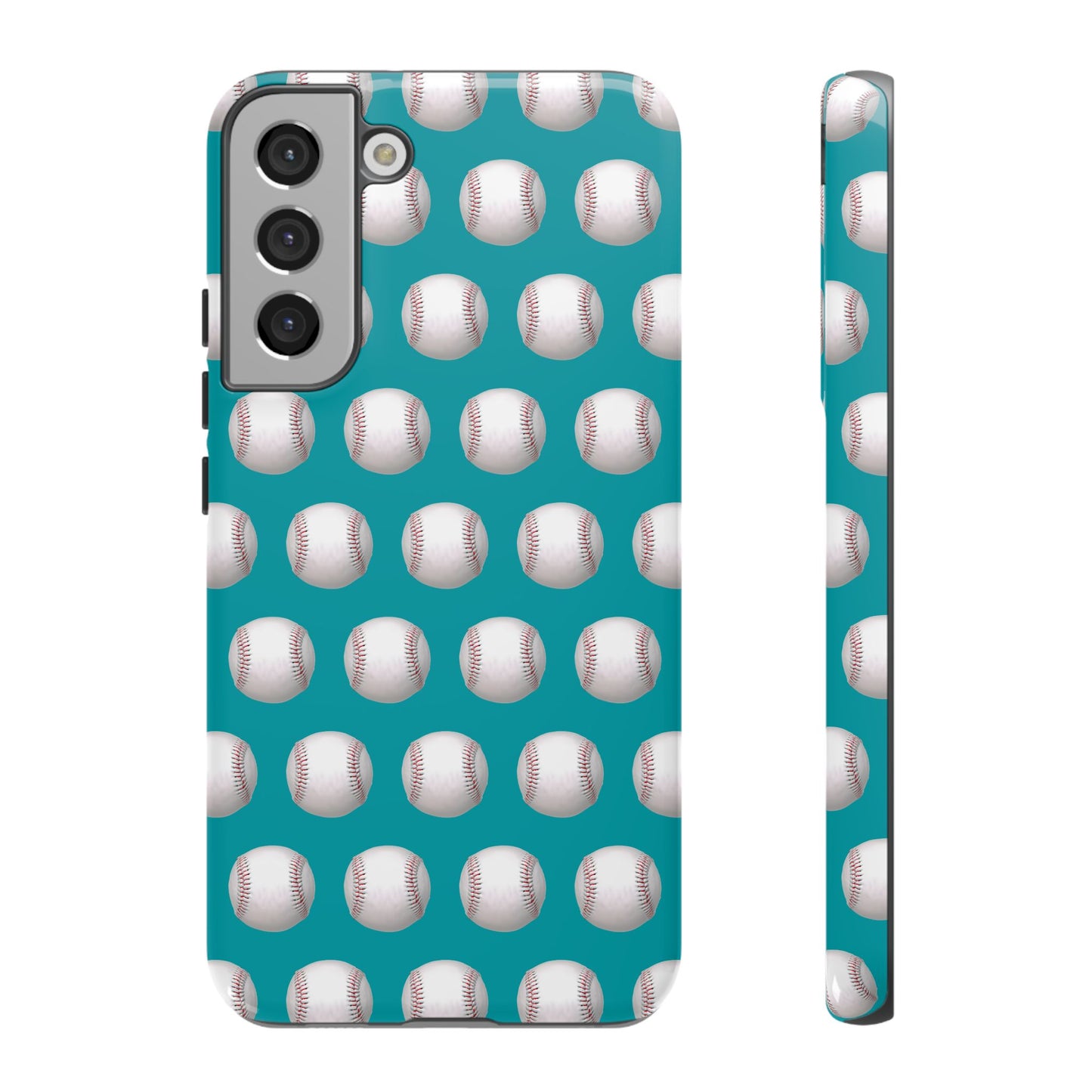 Baseball Phone Case Teal