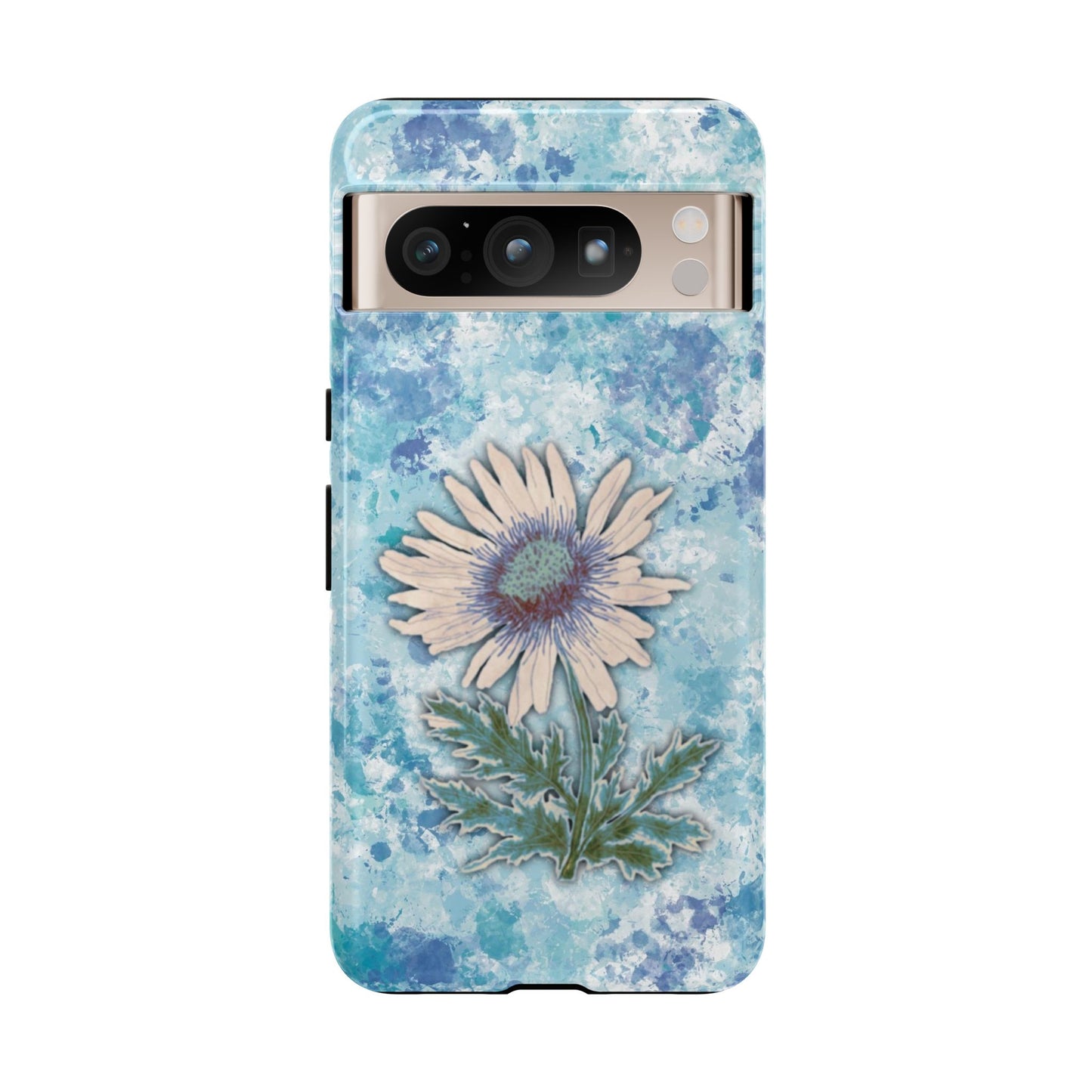 Daisy Phone Case Blue