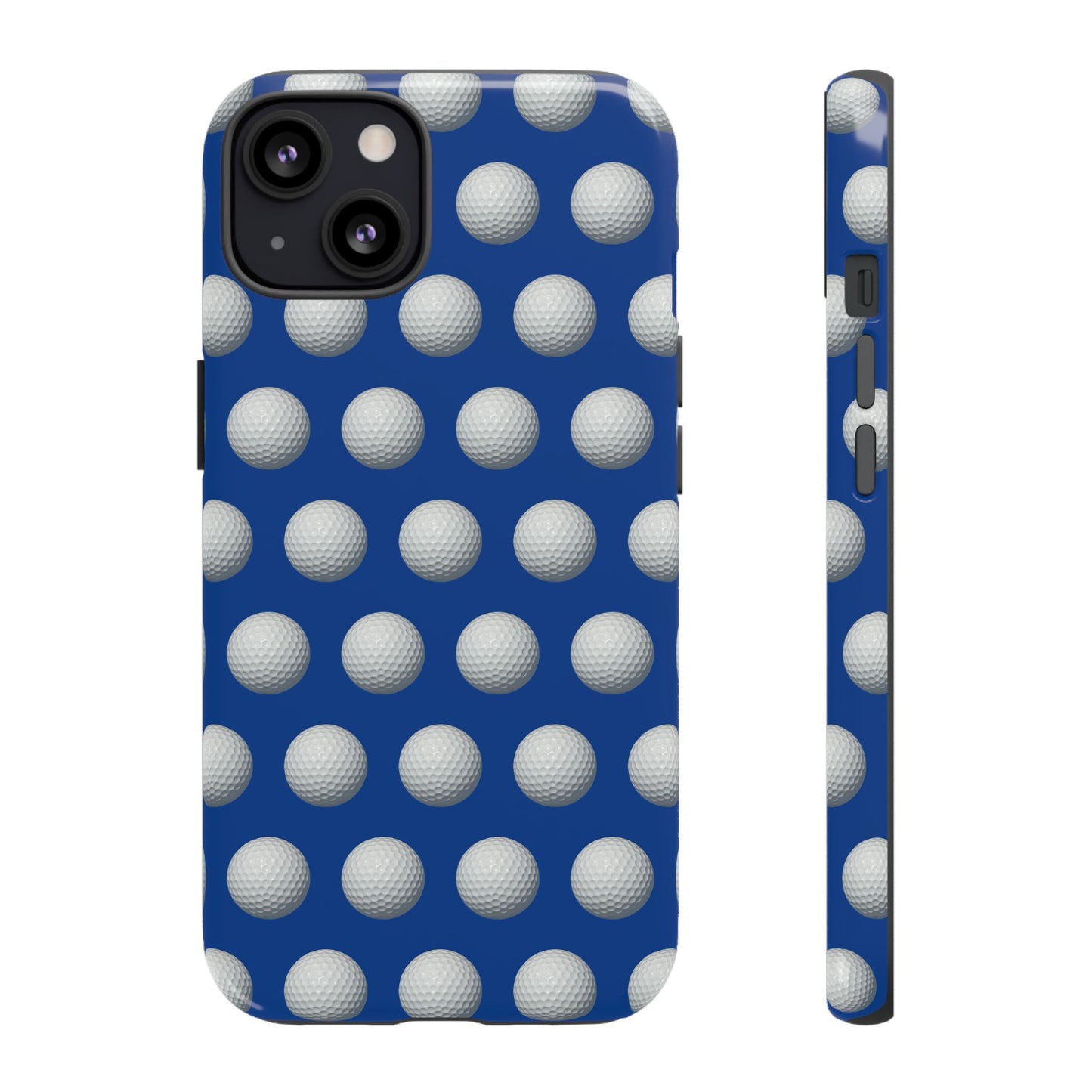 Golf Ball Phone Case Blue