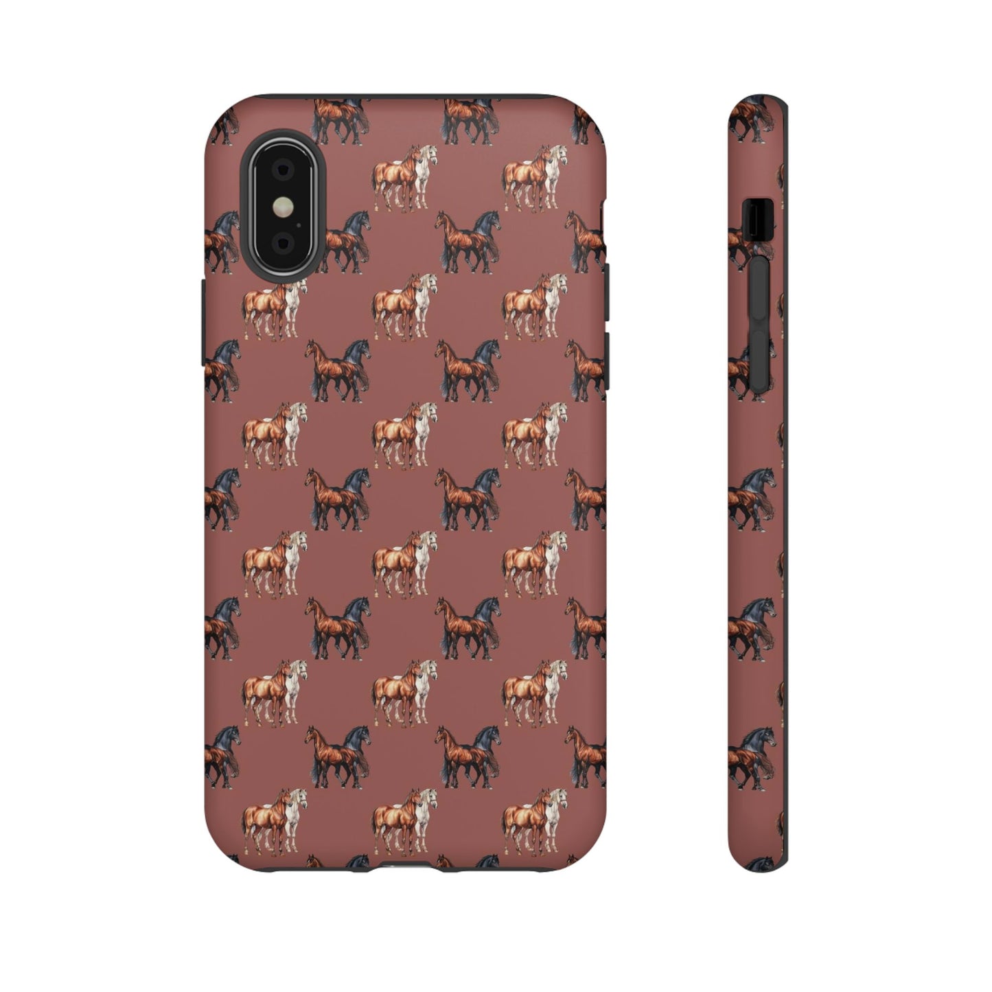 Horse Phone Case Brown