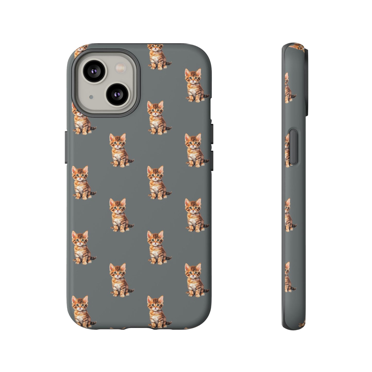 Cat Phone Case Gray