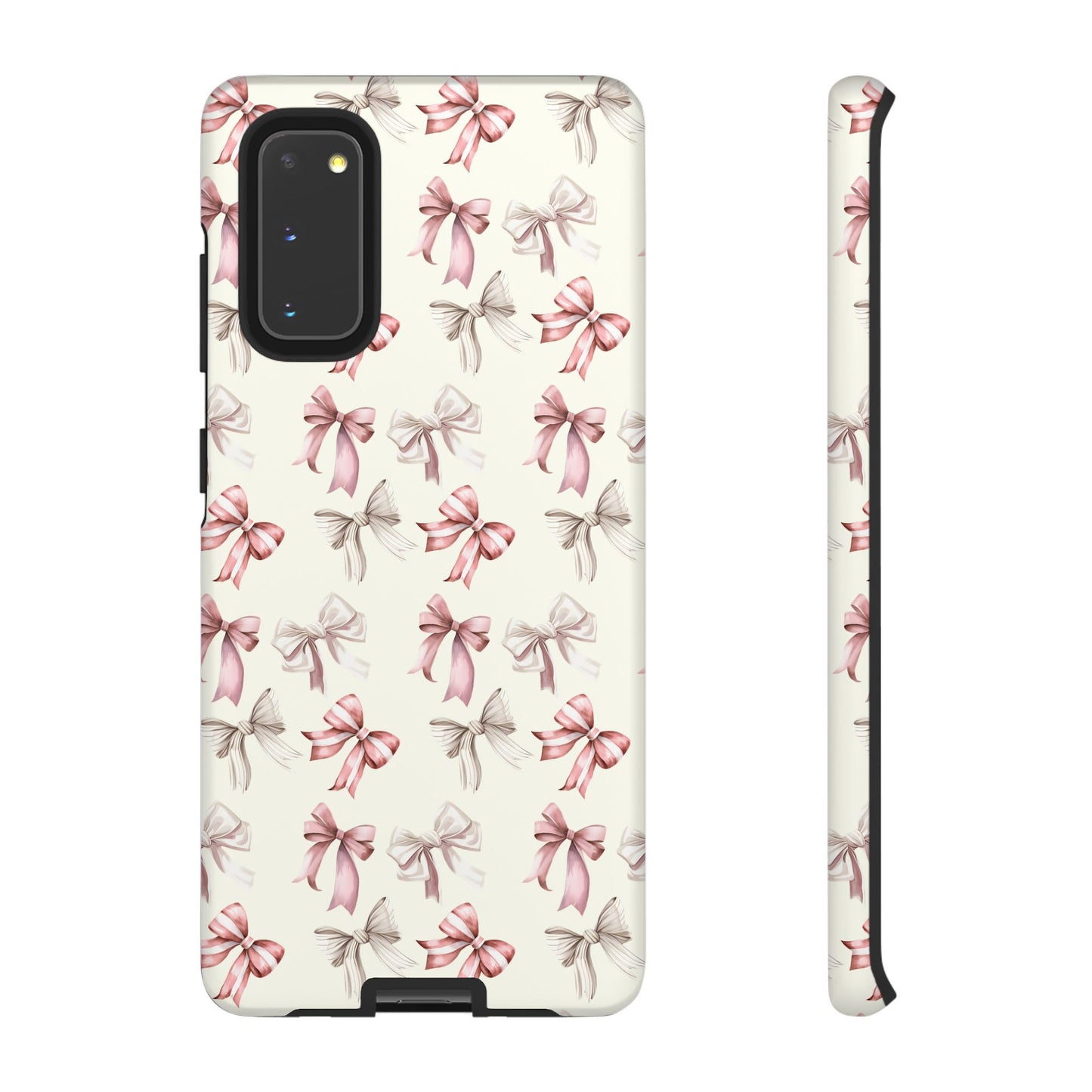 Bow Phone Case Cream