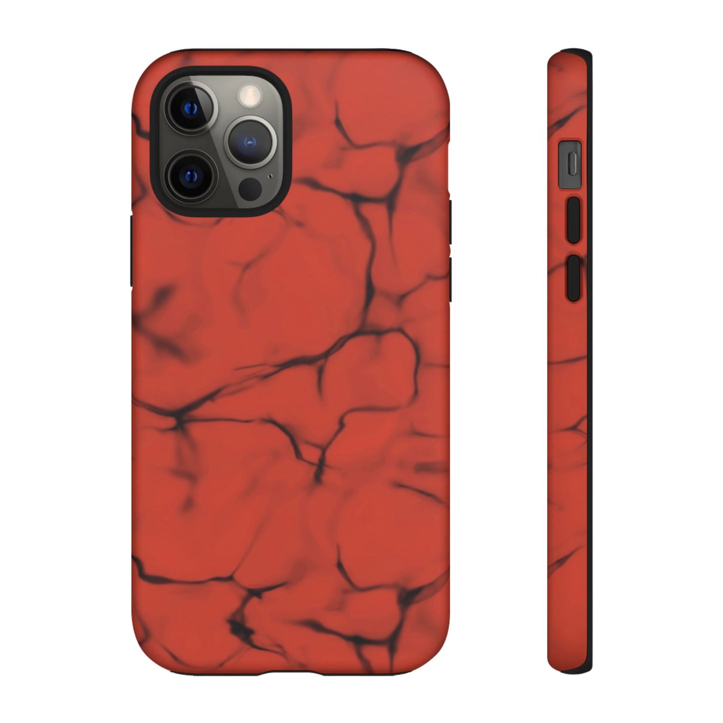 Marble Phone Case Red