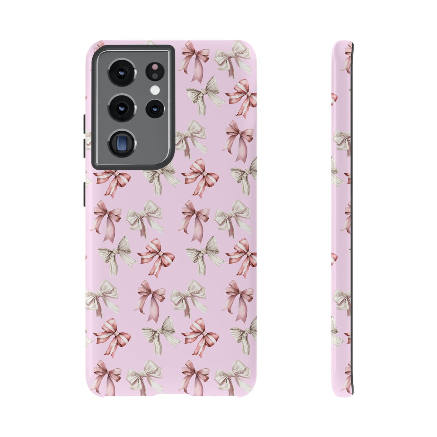 Bow Phone Case Pale Pink