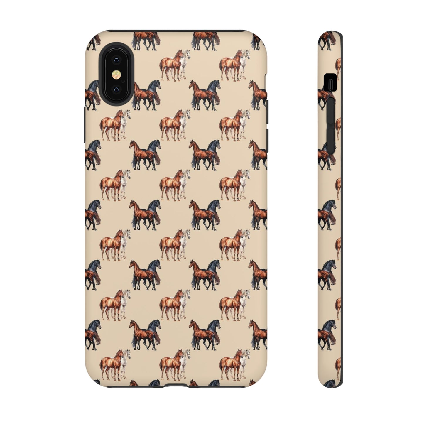 Horse Phone Case Cream