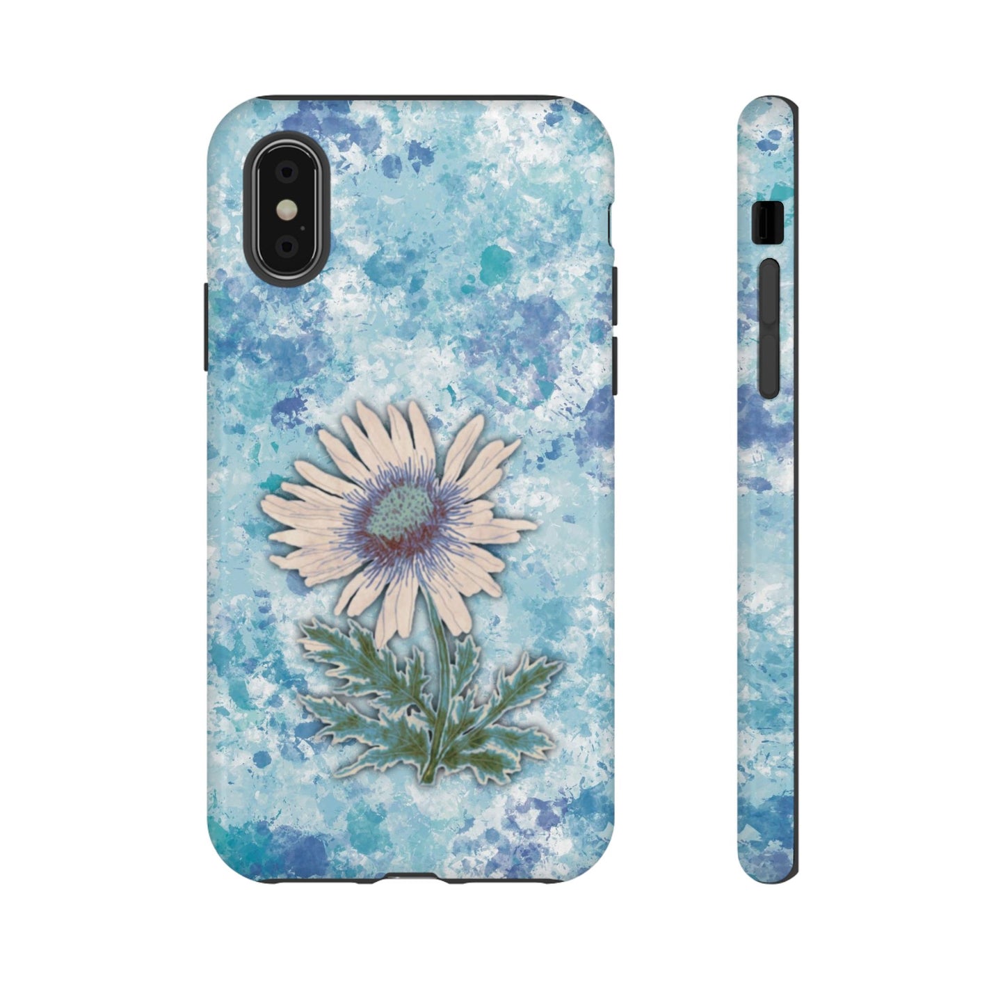 Daisy Phone Case Blue