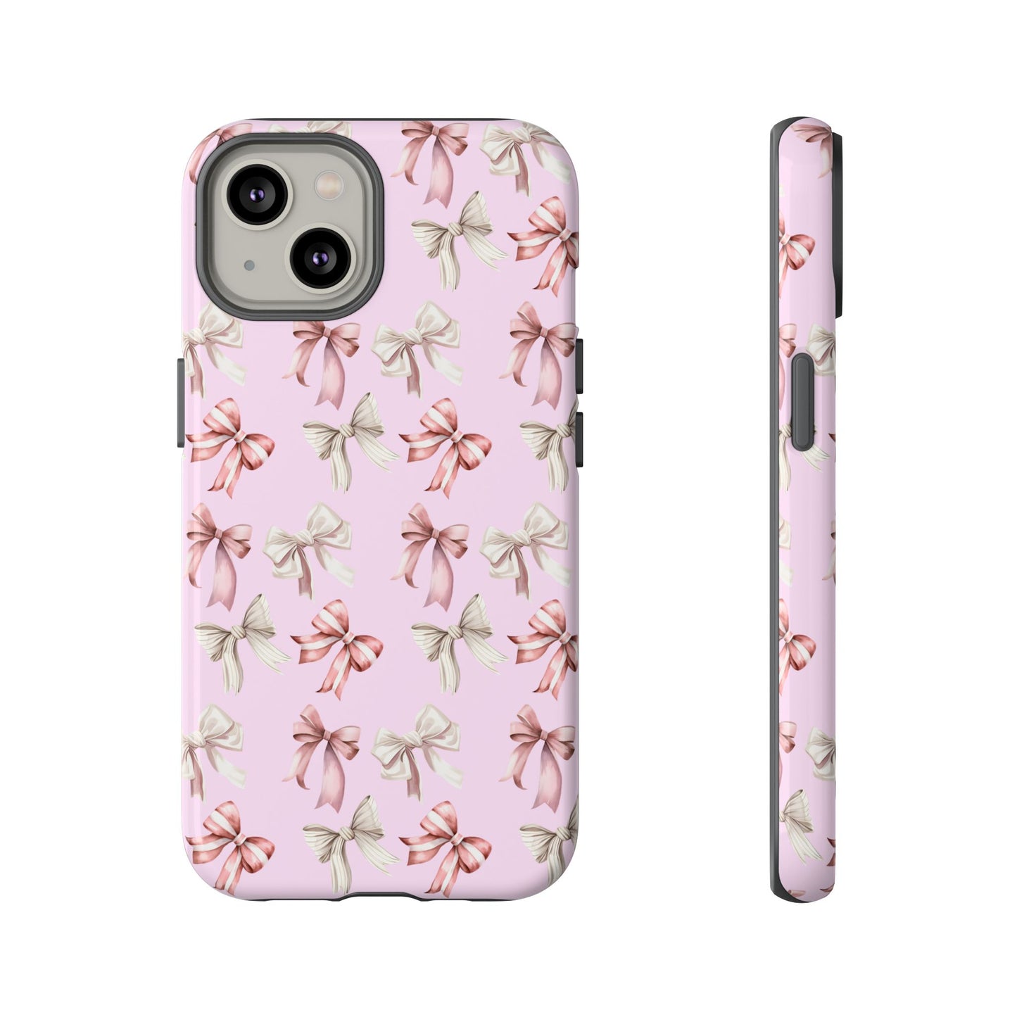 Bow Phone Case Pale Pink